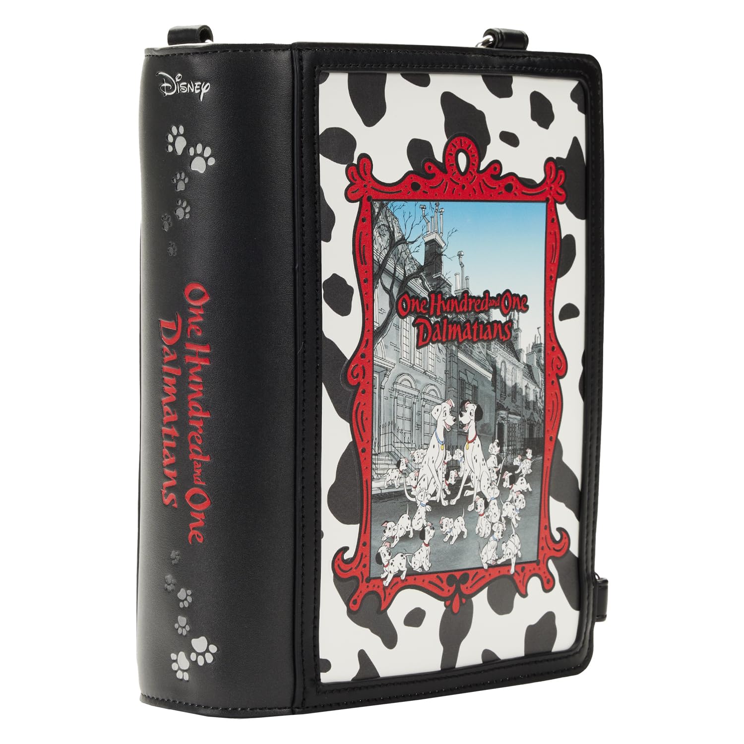 Disney 101 Dalmatians Classic Books Convertible Crossbody Bag - Stylish & Lightweight for Women, Perfect for Travel, Shopping & Everyday Use