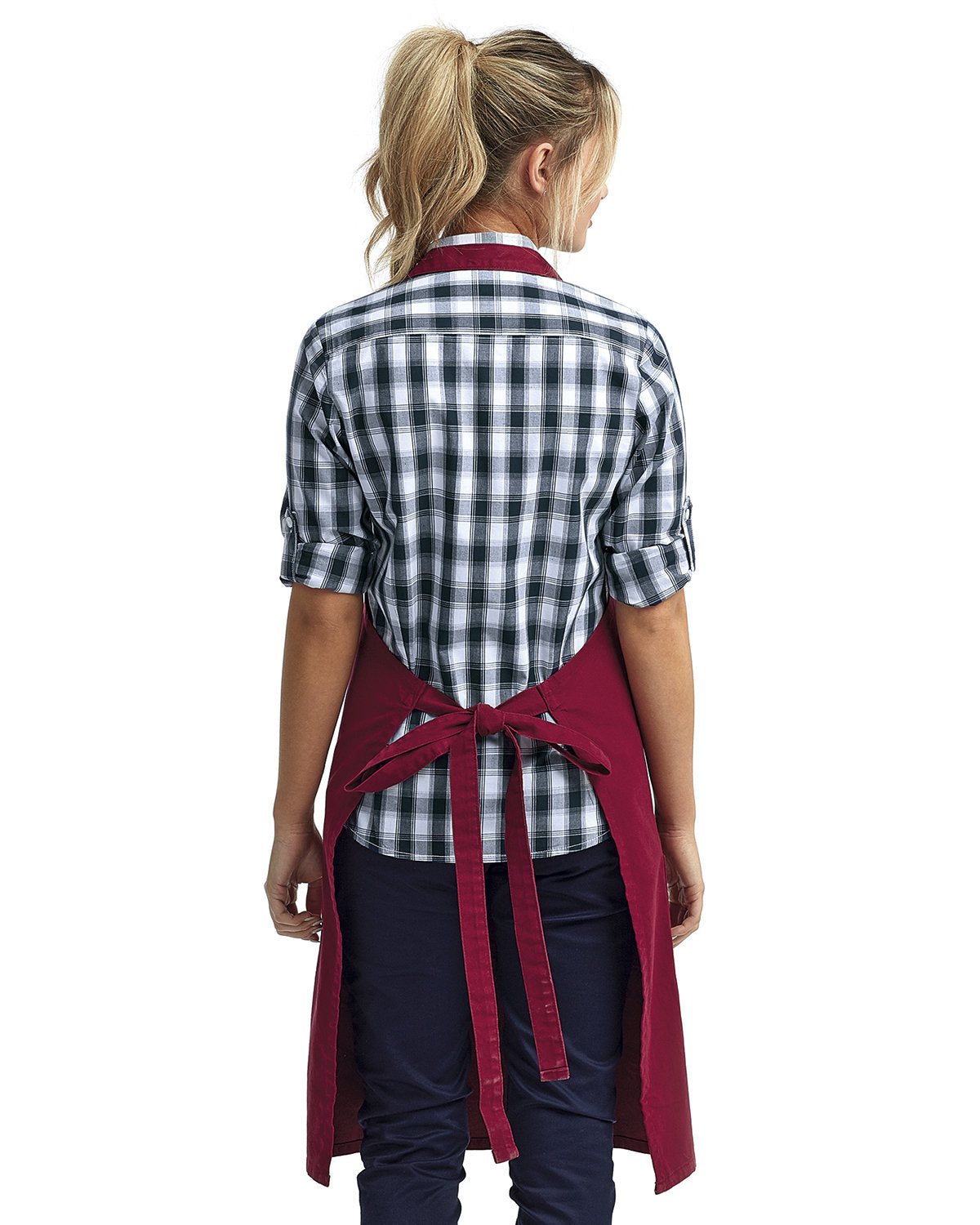 Reprime RP137 Heavy Duty Unisex Canvas Apron with Pockets - Durable Workwear for Chefs, Artists & DIY Enthusiasts