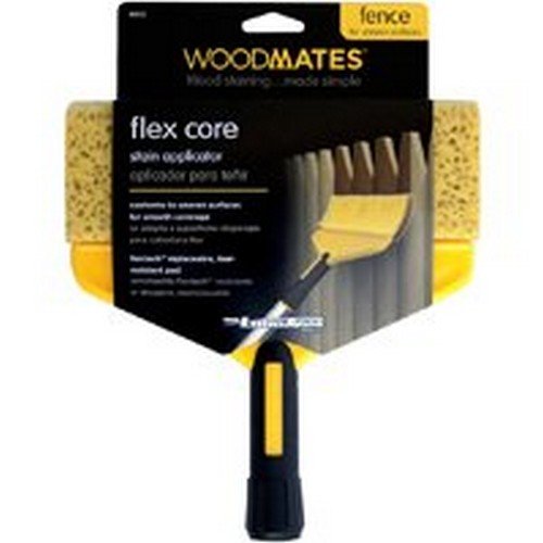 Woodmates Refill 9.25 Inch Wide Wood Stain Pad for Smooth Surfaces - Perfect for Furniture Refinishing, Deck Staining, and DIY Wood Projects