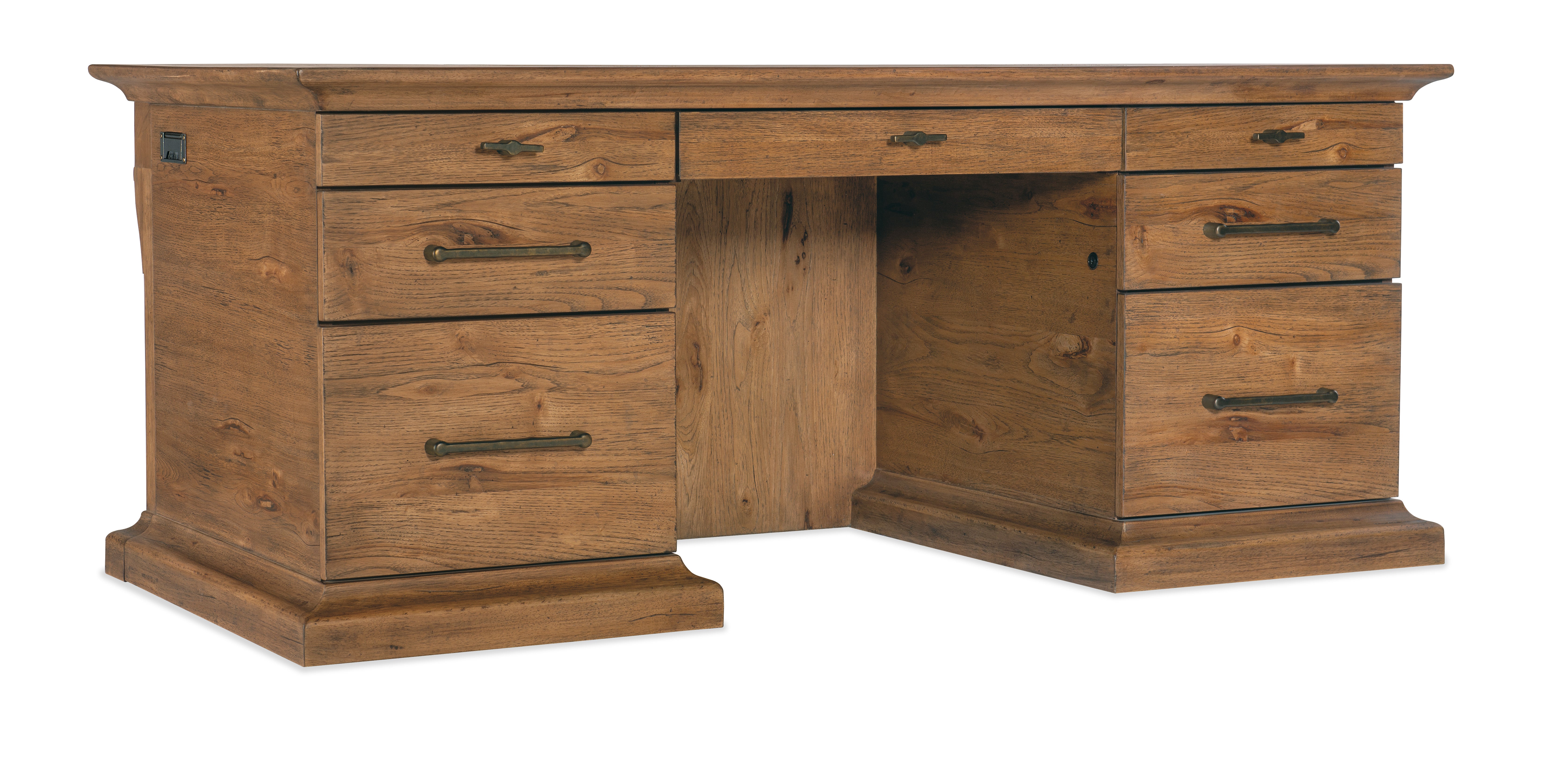 Premium Big Sky Executive Desk - Modern Office Furniture for Home & Business Workspaces - Durable & Stylish Writing Desk for Professionals