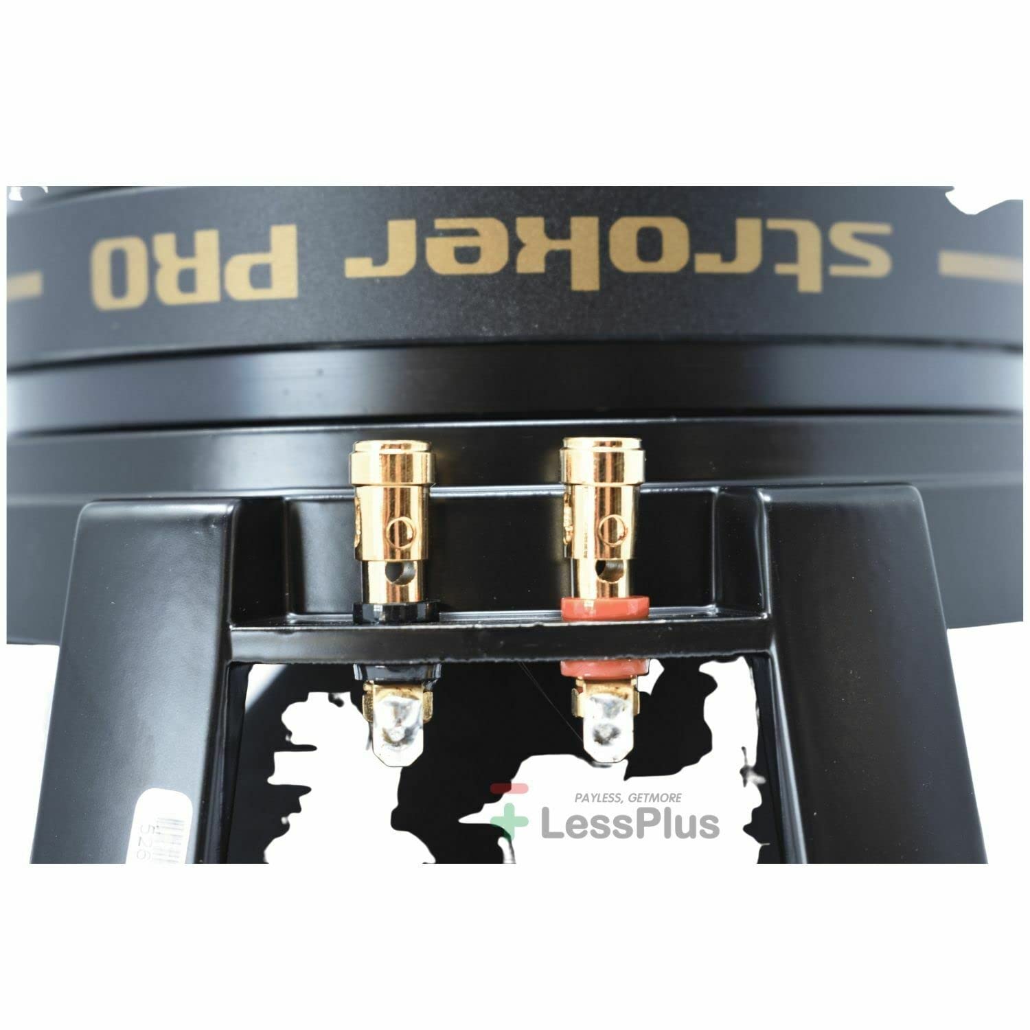 Cerwin Vega CVMPCL10 10-Inch 500W Full-Range Midrange Gold Speakers - Stroker Pro Series for Car Audio, Home Theater & Live Performances