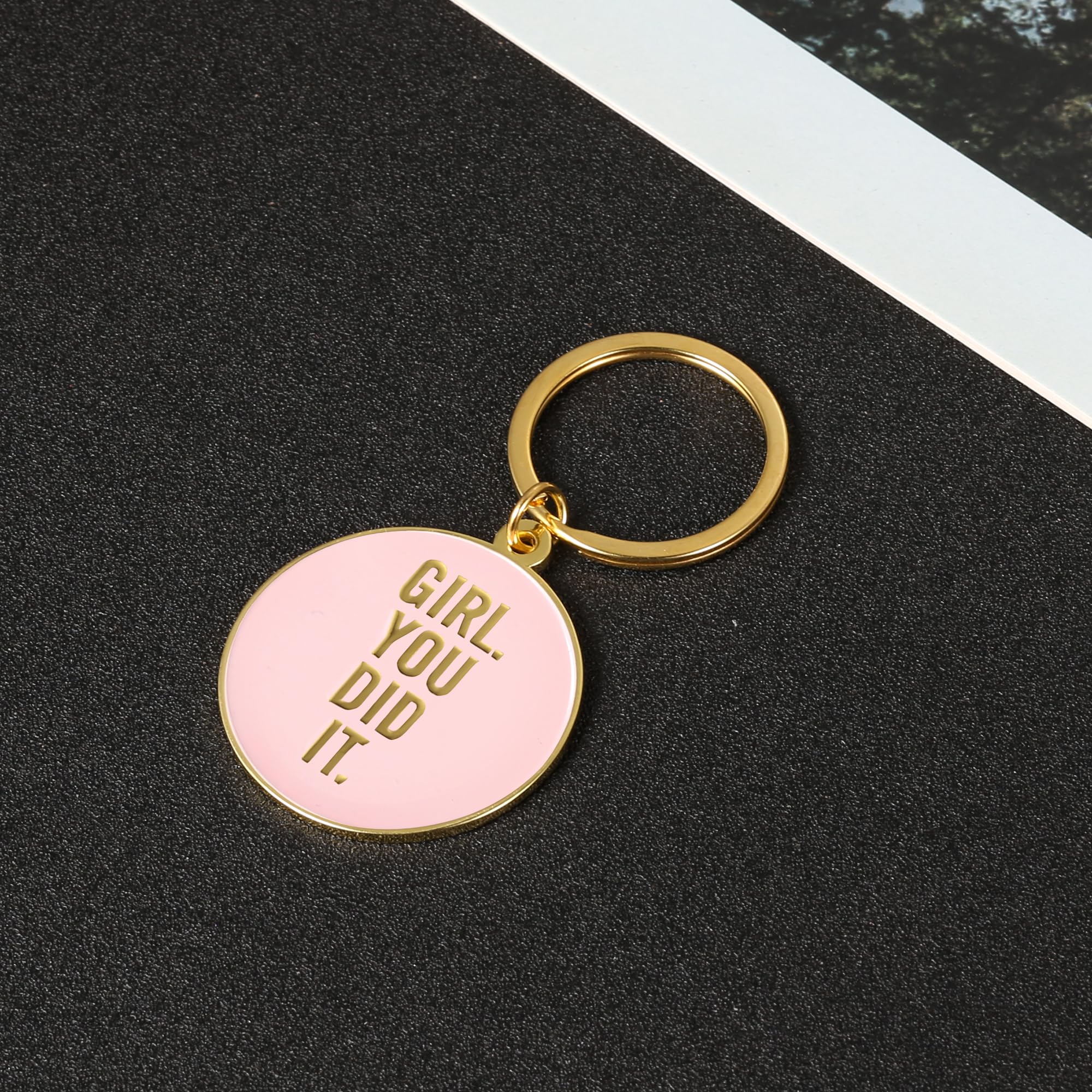 **2025 Graduation Gifts for Women - Masters Degree & College Graduate Keychain - Unique Class of 2025 Present Ideas - Perfect for Her Graduation Party, Commencement Ceremony & Daily Use**