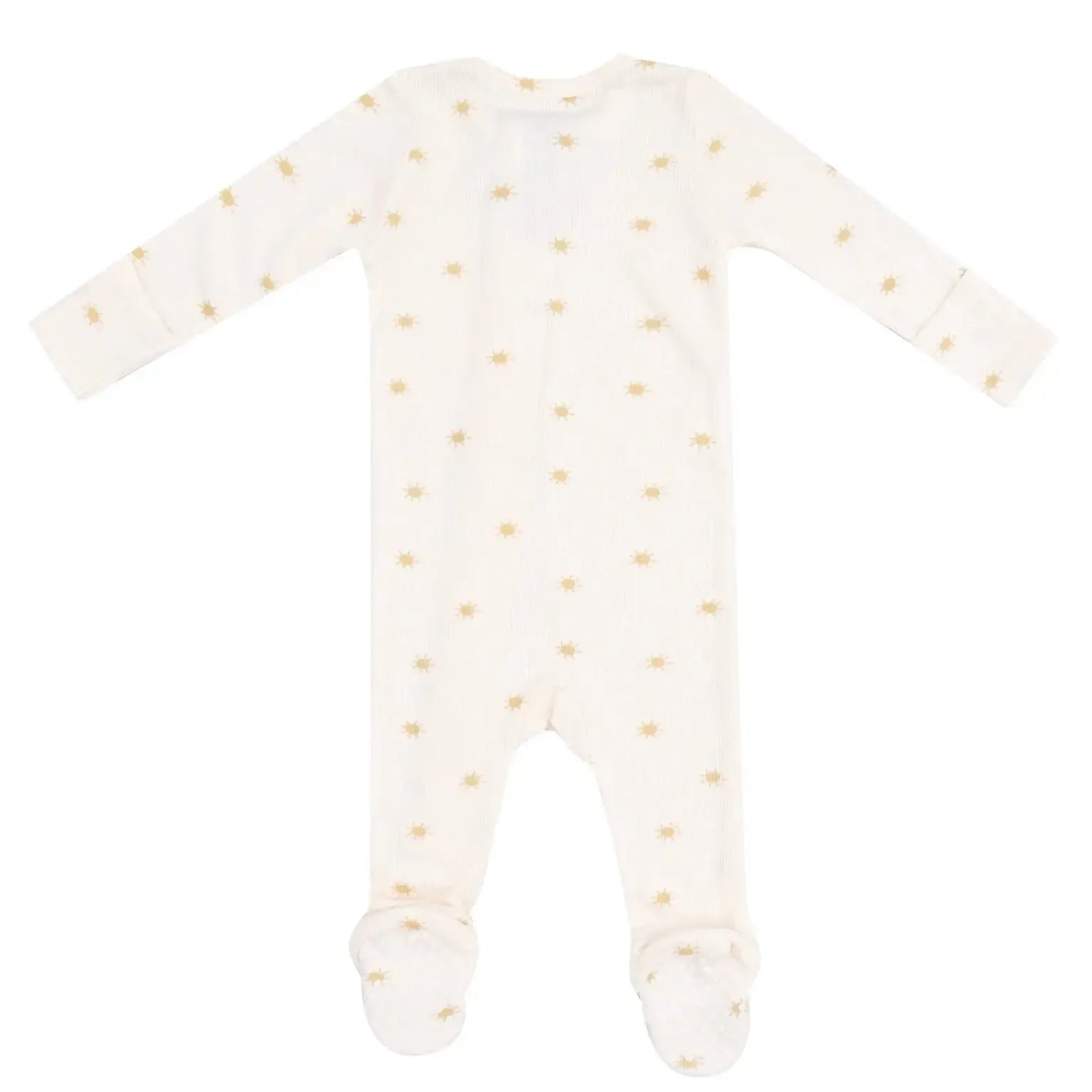 Angel Dear Two-Way Ribbed Zipper Footie - Soft Baby Romper with Easy Diaper Change | Perfect for Newborns, Infants & Toddlers | Ideal for Playtime, Naptime & Everyday Wear