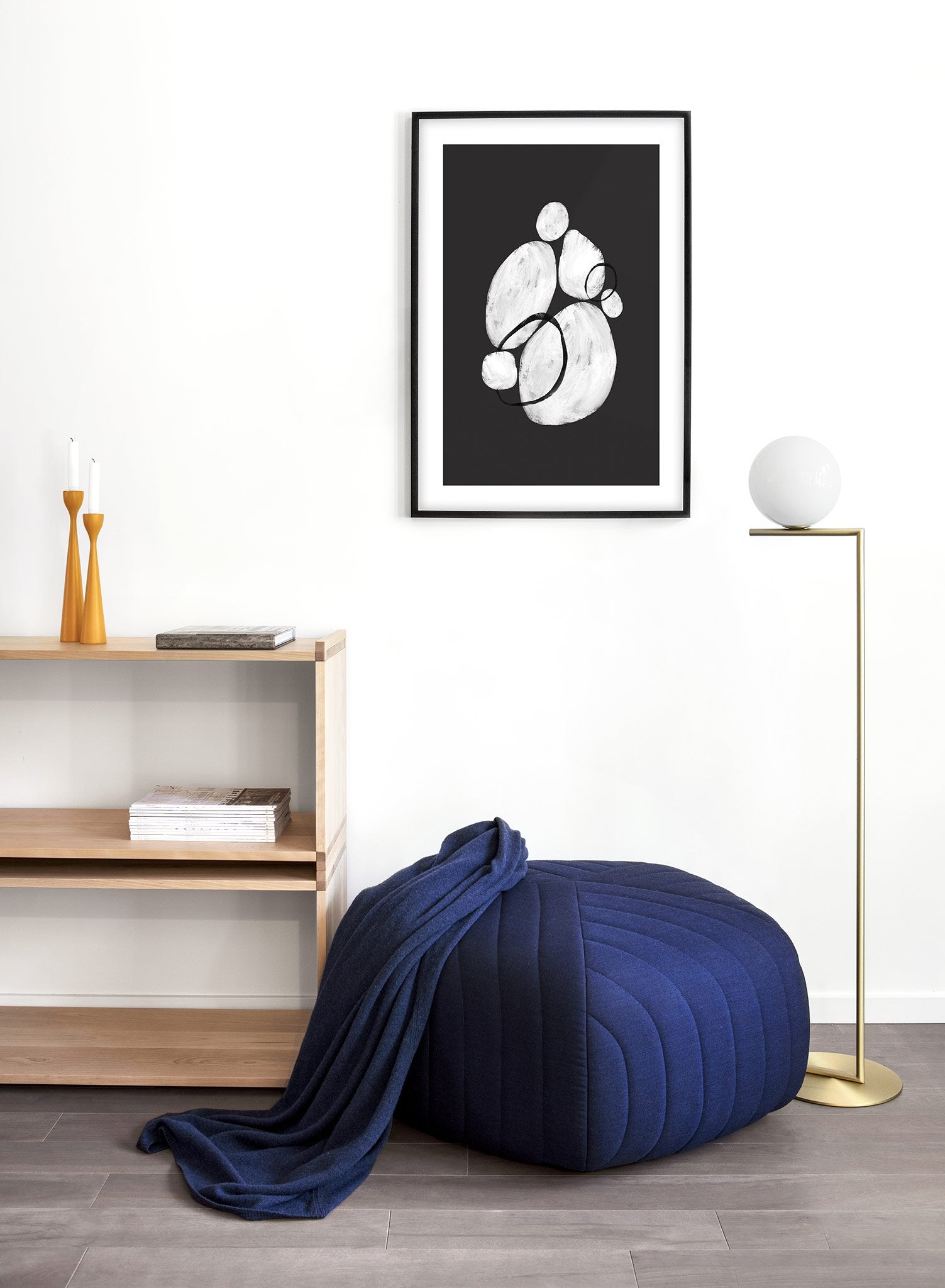 Pebbles Poster - Premium Quality Wall Art for Home & Office Decor - Perfect for Living Room, Bedroom, or Gift Giving