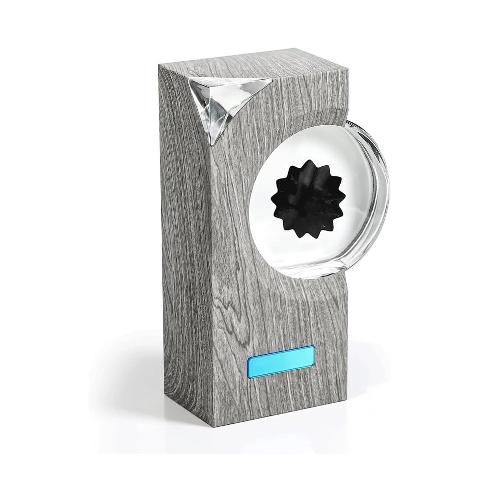 NONBILL Symbiote in a Bottle - Ferrofluid Magnetic Liquid Display Speaker with Music Sync & Dancing Effects, Cool Desk Toy for Office Decor, Science Gifts, and Relaxing Ambient Lighting