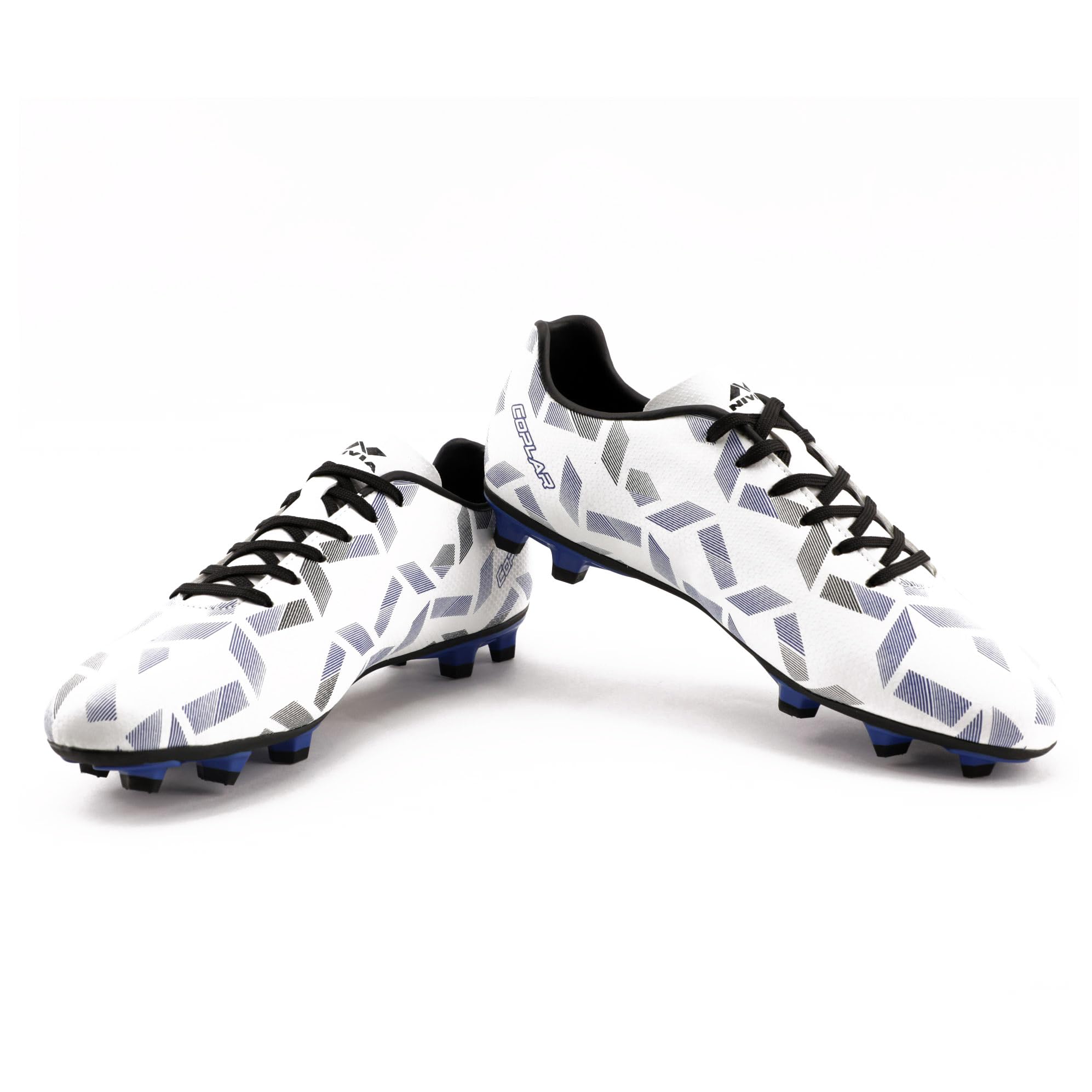 Nivia Coplar Men's Football Cleats - Lightweight Soccer Shoes for Sports & Training - Comfortable Studded Boots for Outdoor Matches & Practice