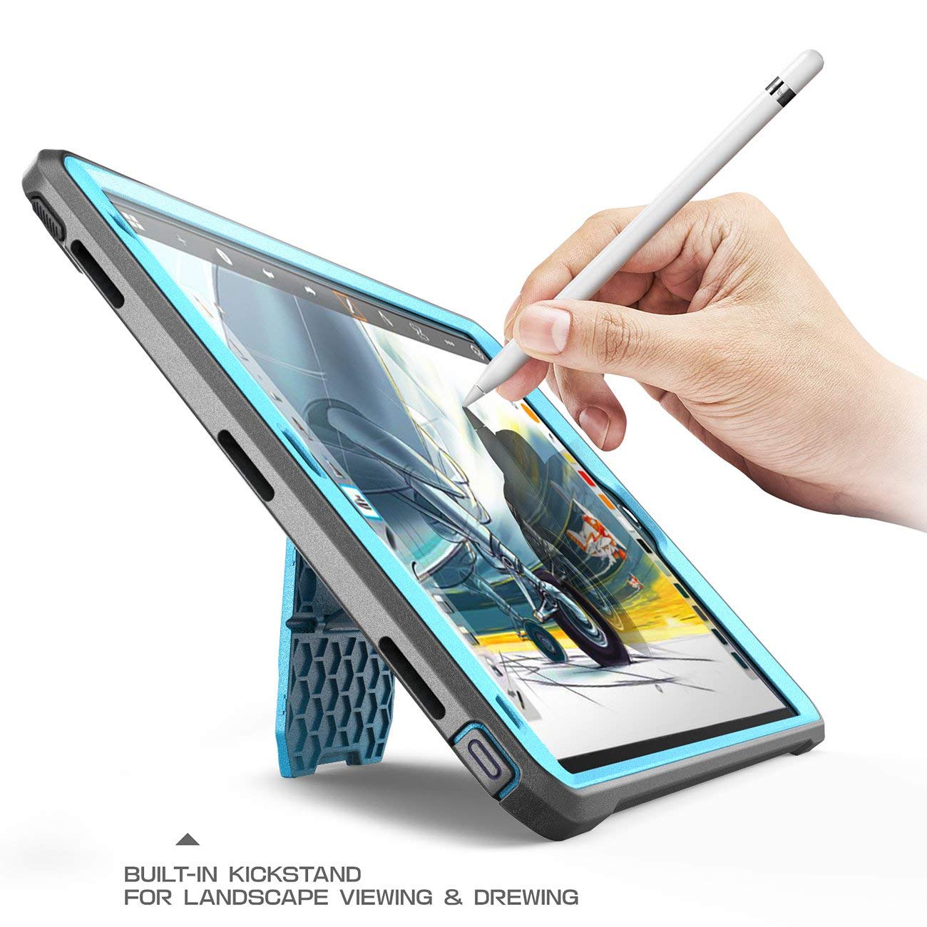 SUPCASE Unicorn Beetle PRO Heavy Duty Rugged Case for iPad Air 3 (2019) & iPad Pro 10.5