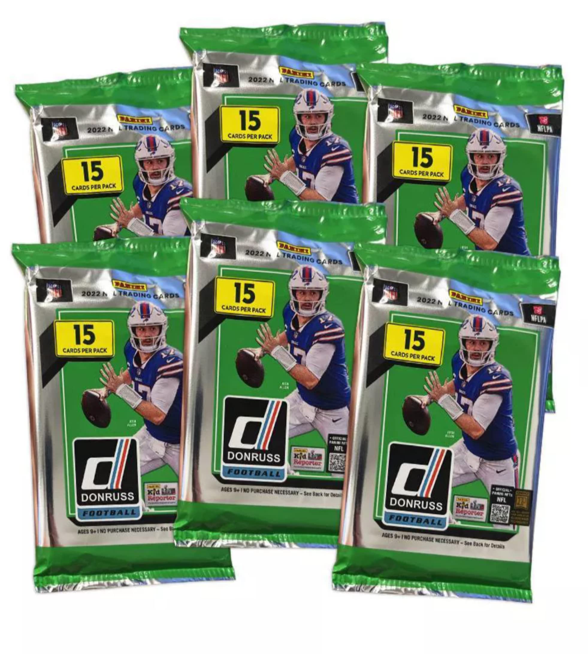 2022 Panini Donruss Football Blaster Box - 90 NFL Trading Cards per Box - Perfect for Collectors, Fantasy Football Fans & Gift Giving