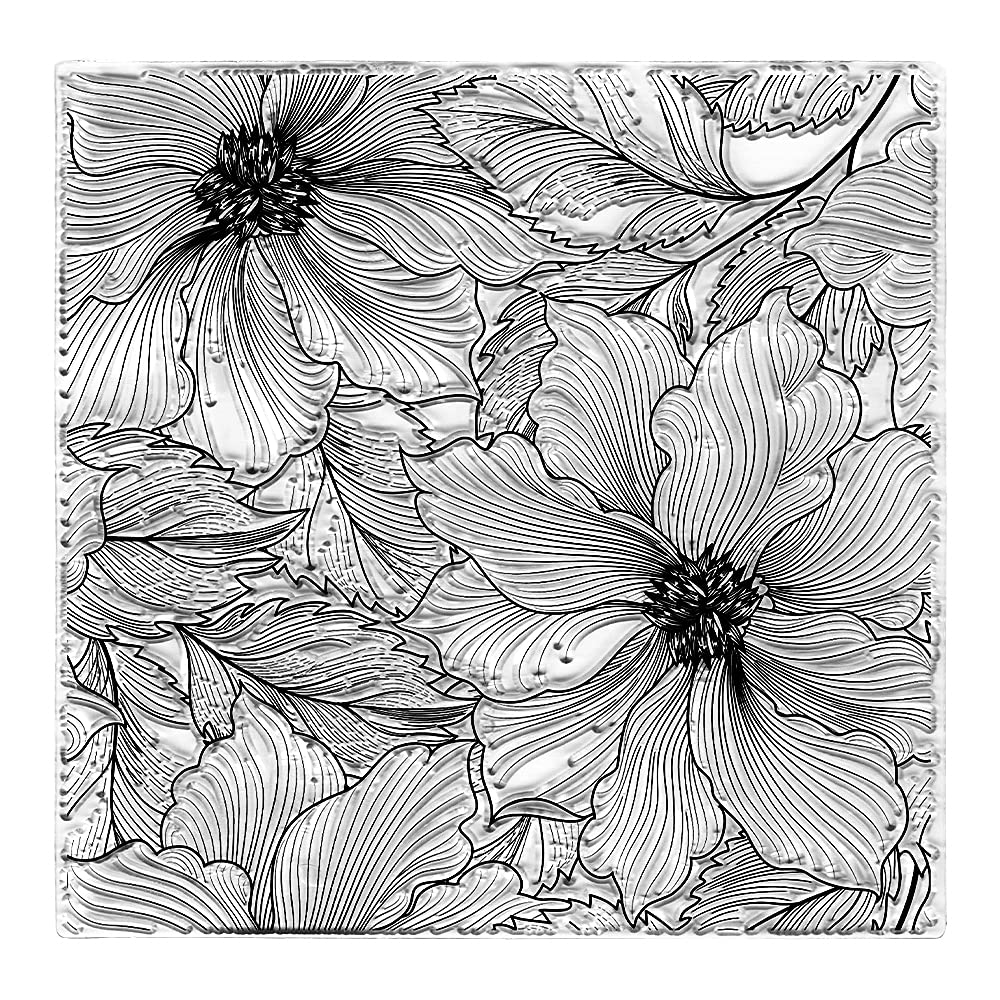 Plant & Leaves Clear Rubber Stamps for Card Making, Scrapbooking, DIY Photo Album Decorations - Transparent Background Stamps for Handmade Greeting Cards & Craft Supplies | Perfect for Wedding Invitations, Journaling, and Home Decor Projects
