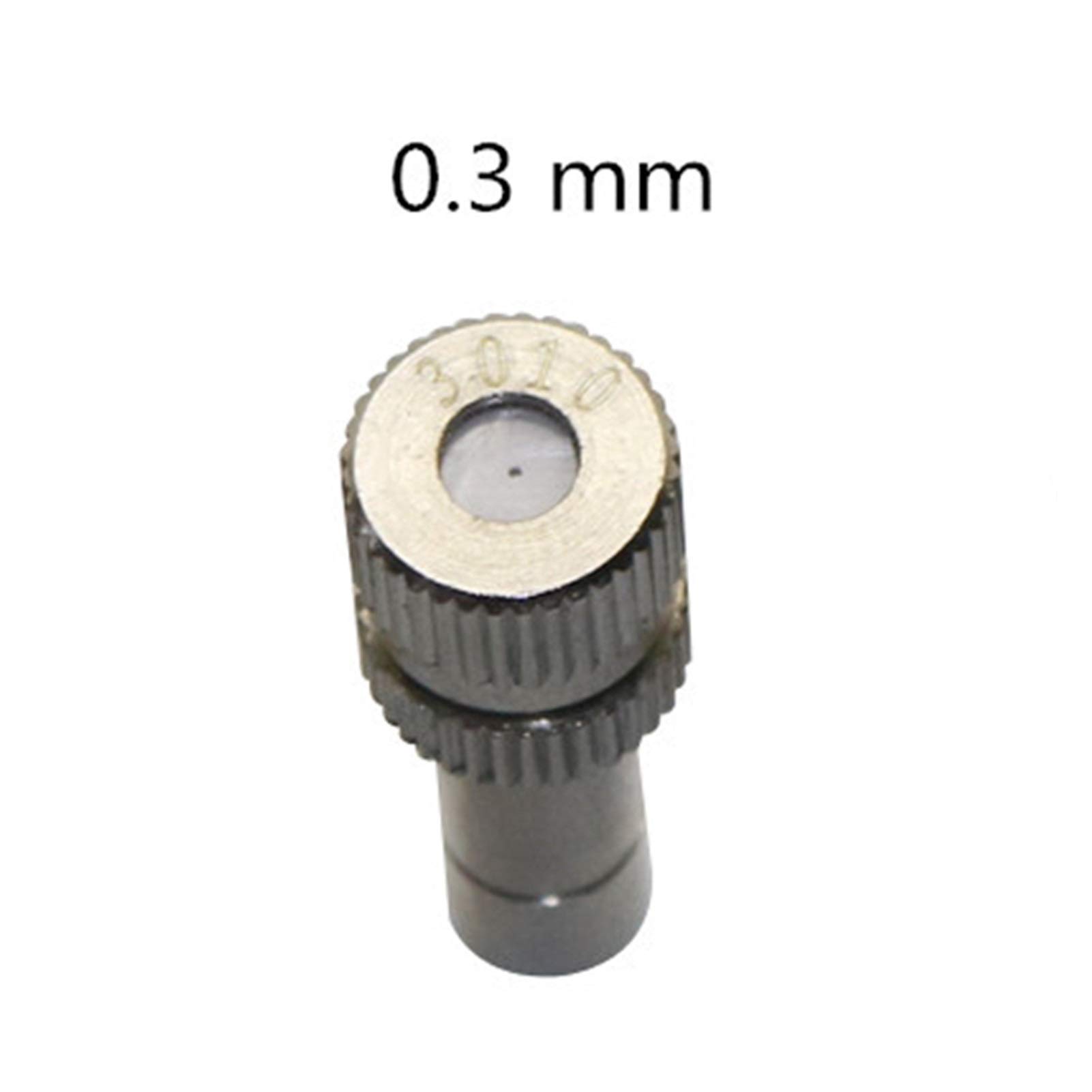 **50-Pack 0.2-0.6mm Low-Pressure Micro Drip Irrigation Nozzles – Quick-Connect Mist Sprayers for Greenhouse, Garden & Cooling Systems (0.3mm, Green) – Perfect for Hydroponics, Vertical Gardens & Plant Misting**