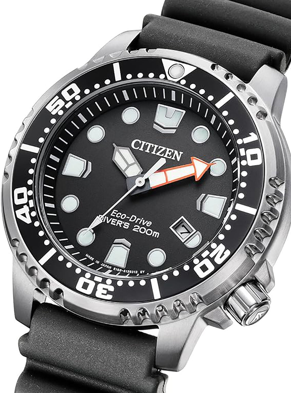 CITIZEN PROMASTER 200M Professional Diver Watch BN0156-05E - Japanese Made JDM Automatic Movement - Perfect for Scuba Diving, Water Sports & Outdoor Adventures
