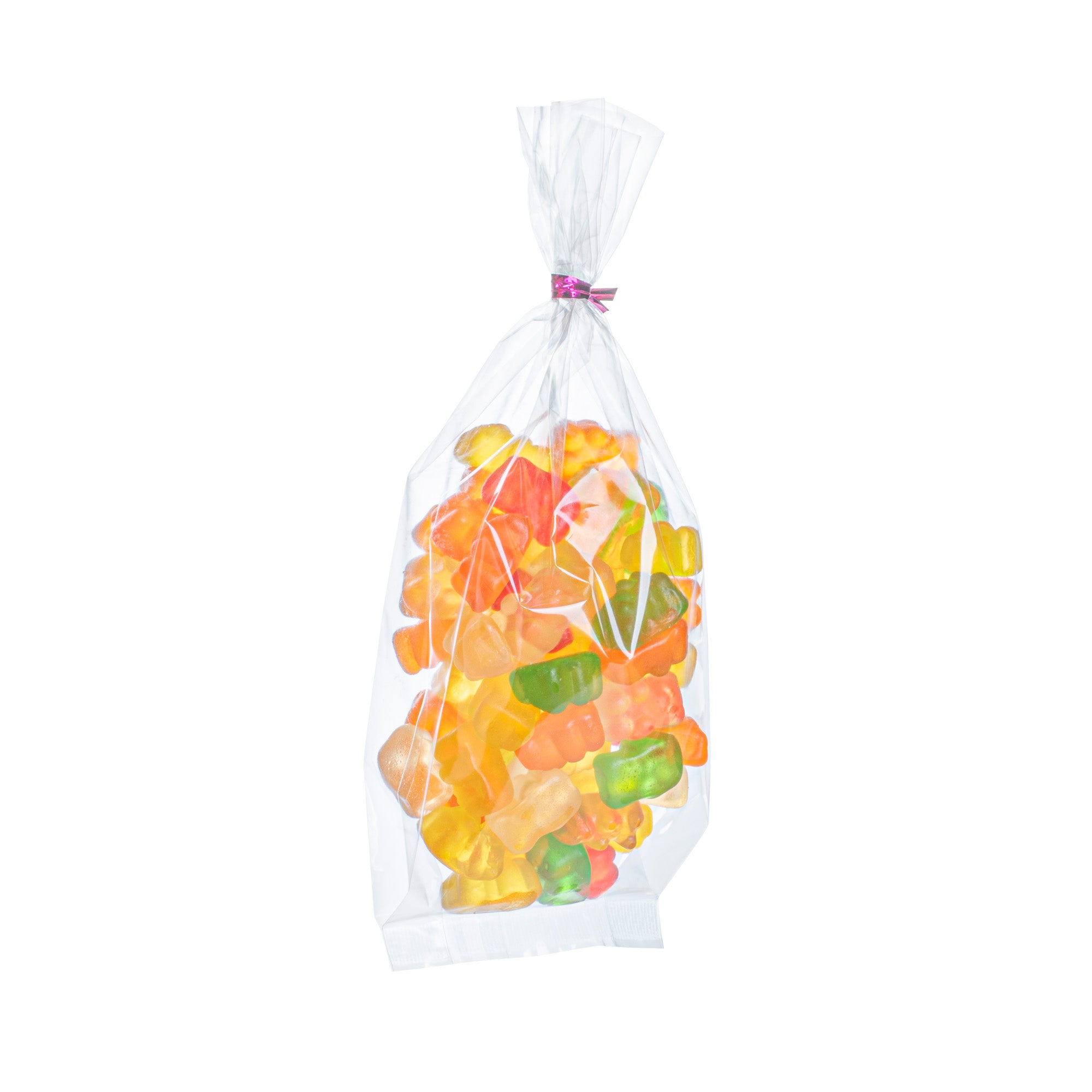 Clear Plastic Gusset Bags - 3