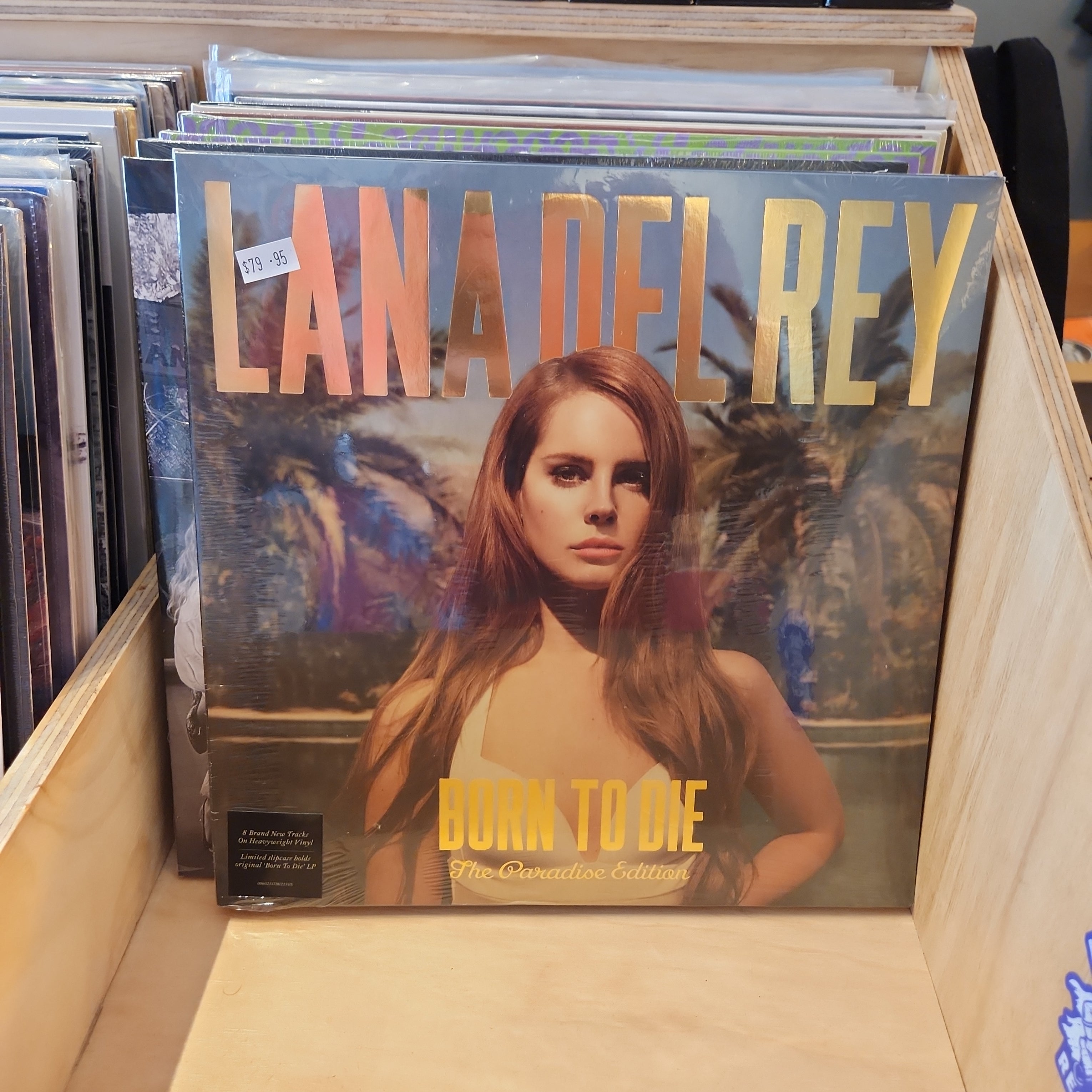 Lana Del Rey - Born to Die The Paradise Edition Deluxe Vinyl LP Record | Limited Edition Collector's Item for Music Lovers & Home Decor