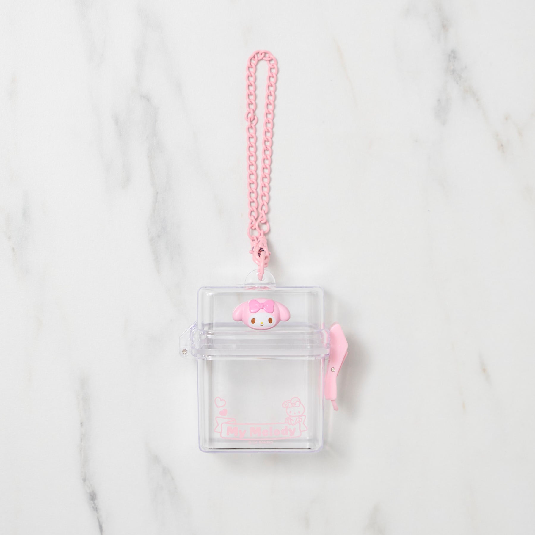 Sanrio Hello Kitty Clear Phone Case with Detachable Chain - Cute Protective Cover for iPhone & Samsung (Perfect for School, Work, Travel & Everyday Use)