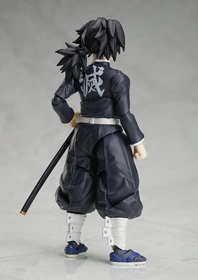 Aniplex BUZZmod Demon Slayer: Kimetsu no Yaiba Giyuu Tomioka 1/12 Scale Action Figure - Anime Collectible for Display & Cosplay Inspiration