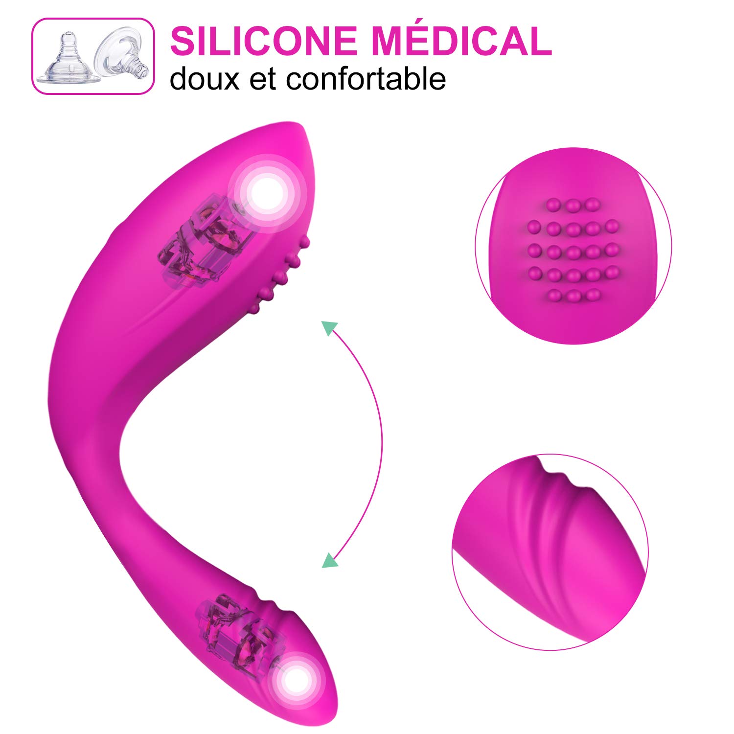 aROTaO Women's Vibrating Sex Toy with Thrusting Motion, Clitoral Suction & Remote Control - Rechargeable G-Spot & Clitoris Stimulator for Solo Play & Couples Pleasure (Purple) | Perfect for Bedroom Fun, Adult Playtime & Romantic Gifts