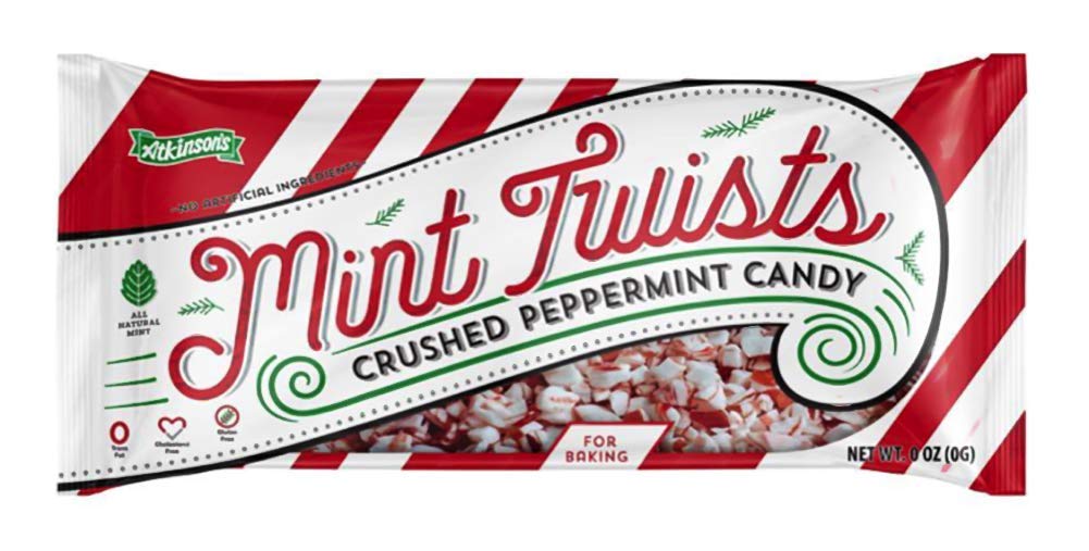 Crushed Peppermint Candy - Mint Twists (Pack of 2) | Perfect for Baking, Holiday Treats & Hot Cocoa Toppings