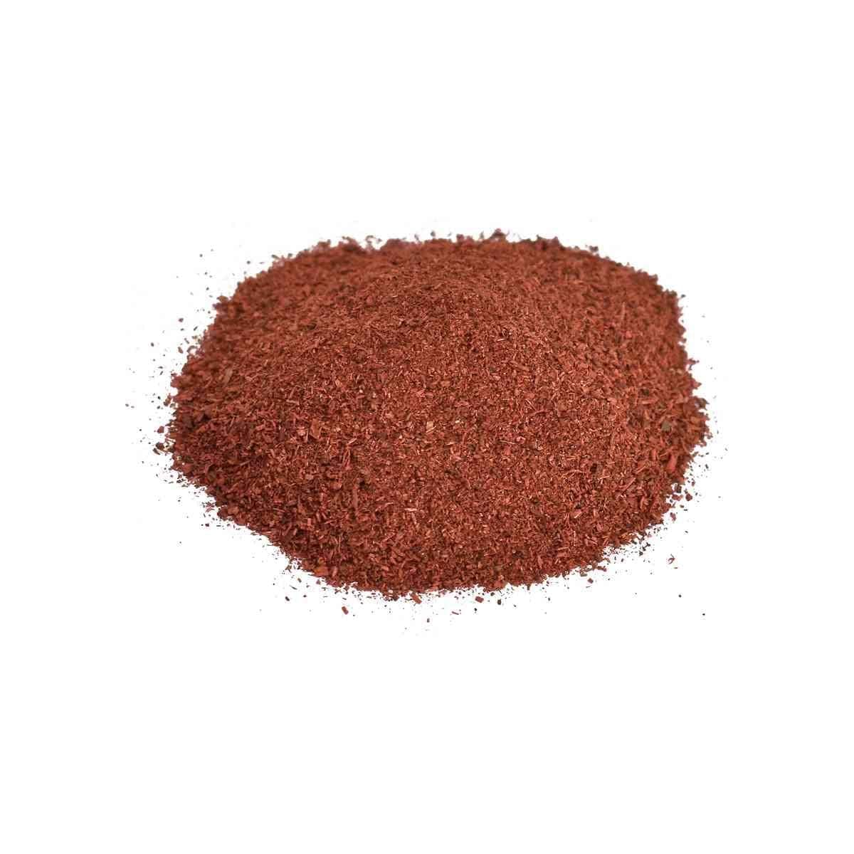 100% Pure Natural Red Sandalwood Powder (Lal Chandan) - 400g Pack | Ayurvedic Skincare, Soap Making & Religious Rituals