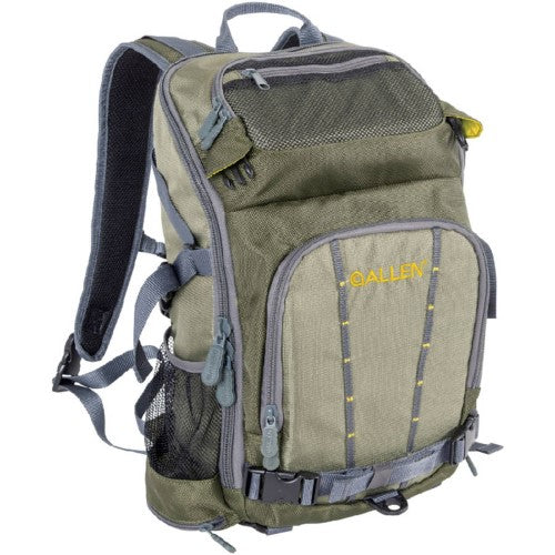 Allen Company Gunnison Fishing Sling Pack - Lightweight Waterproof Daypack for Outdoor Fishing & Hiking - Olive Green - Perfect for Fly Fishing, Hiking & Travel Adventures
