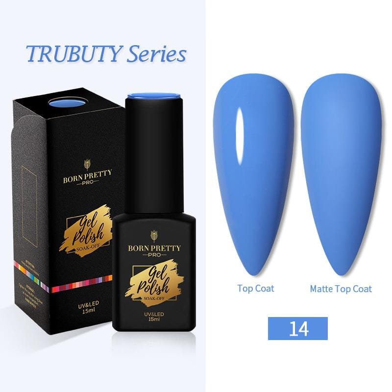 Trubuty Series Gel Polish 15ml - Long Lasting Nail Polish Kit for Salon & Home Manicure - Perfect for Nail Art, DIY Nails, and Professional Use