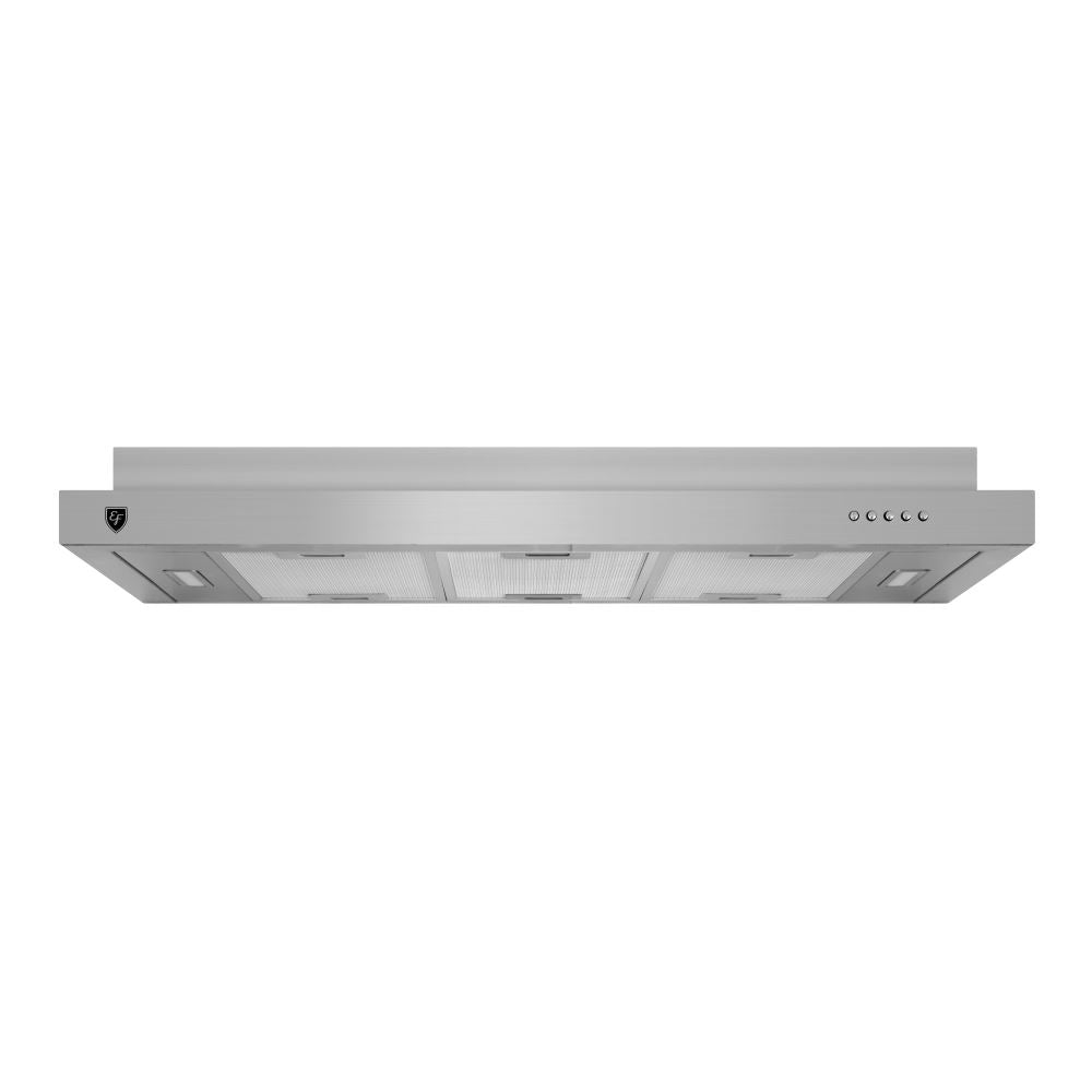 EF 90cm EFCH 9201T Stainless Steel Conventional Range Hood - Powerful Kitchen Ventilation for Smoke & Odor Removal - Perfect for Home Cooking, Grilling, and Baking