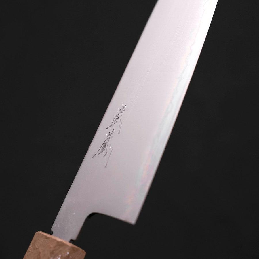 Premium Santoku Knife 170mm - Chromax Steel Blade with Polished White Urushi Handle - Perfect for Slicing, Dicing & Mincing - Ideal for Home Chefs & Professional Kitchens