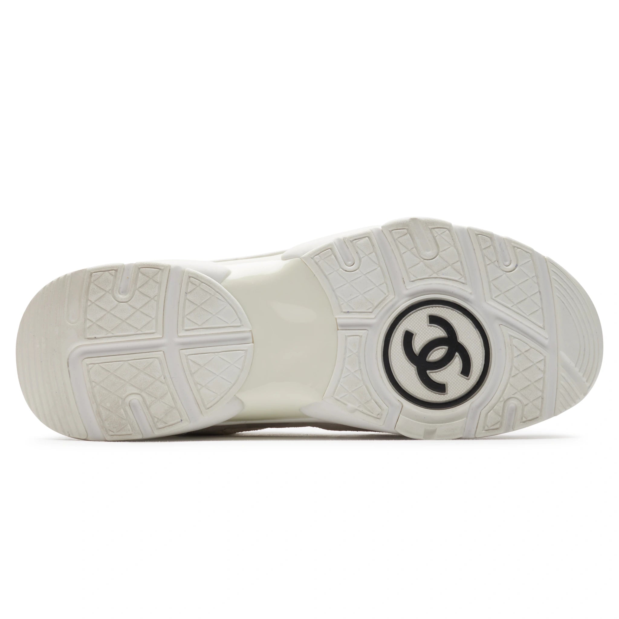 Chanel CC Logo Light Pink Mesh Sneakers - Women's Luxury Fashion Sneakers for Casual Wear & Street Style | Pre-Owned Authentic Designer Shoes
