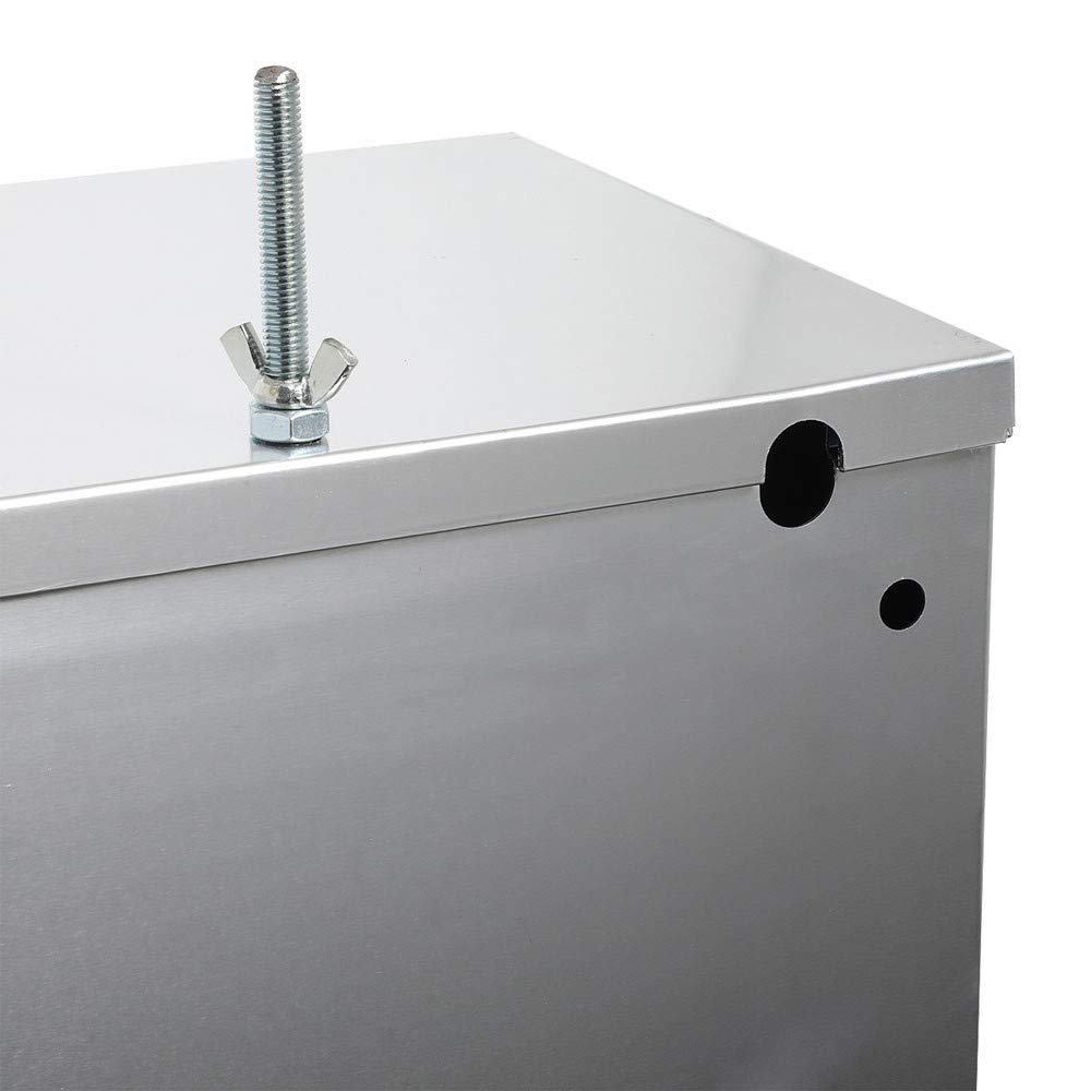 Aluminum Semi-Polished Battery Box Relocation Kit - Universal Fit for Car, Truck & Off-Road Vehicles - Perfect for Engine Bay & Underbody Installation