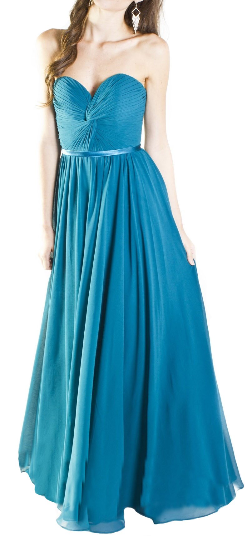 Elegant Strapless Sweetheart Neckline Pleated Prom Dress for Women - Perfect for Evening Parties, Homecoming, and Formal Events