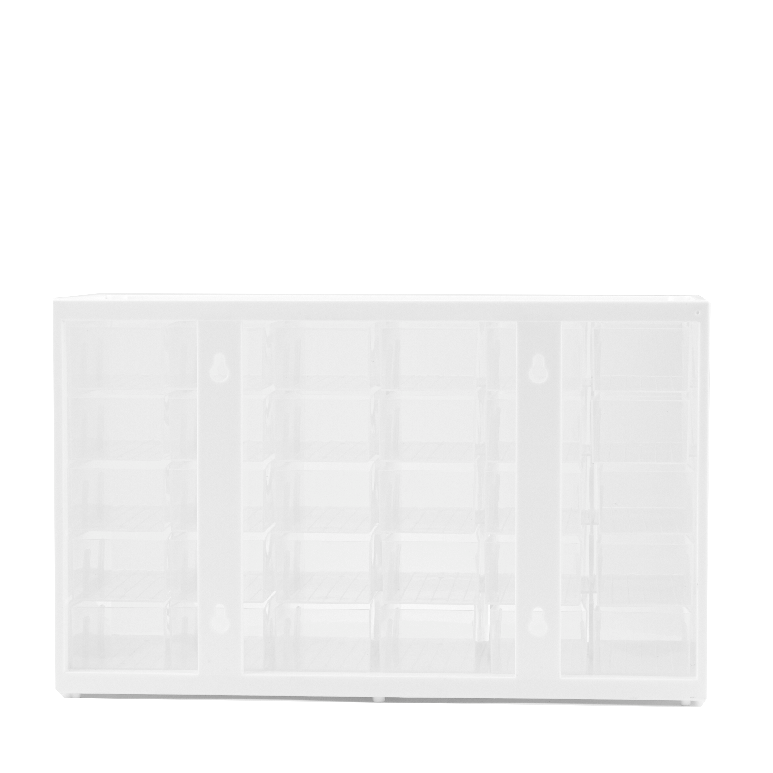 30-Drawer Small Storage Organizer - Modular Stackable Bin System for Craft Supplies, Jewelry, Office & Home Organization