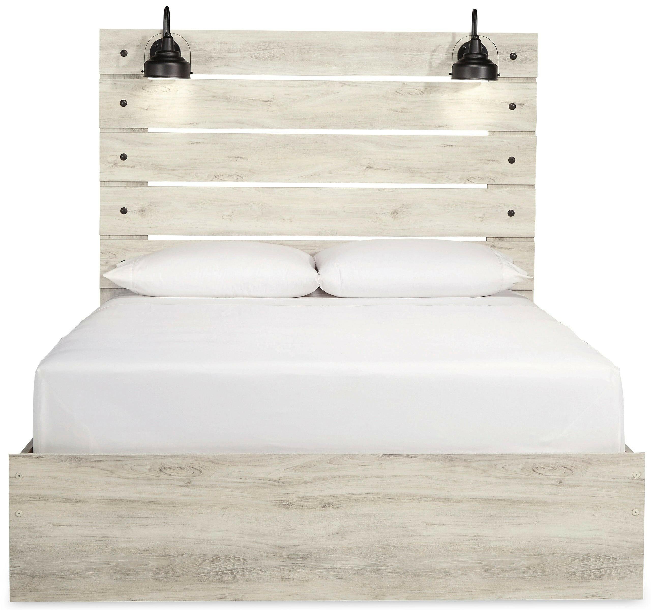 Cambeck Queen Size Bed Frame B192 - 54/57/96 Inches, Sturdy Metal Platform Bed with Noise-Free Support - Perfect for Master Bedrooms, Guest Rooms & Small Spaces