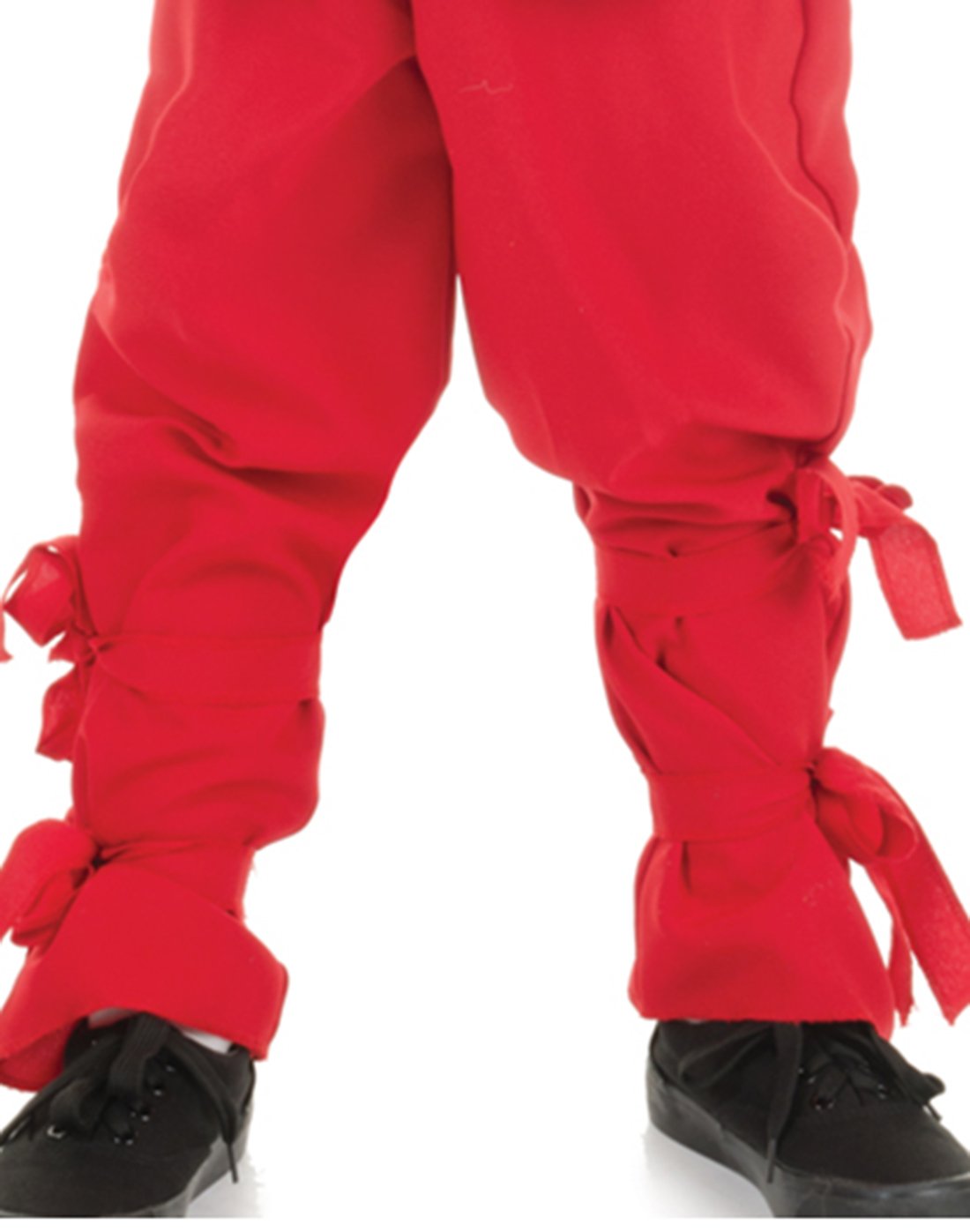 Underwraps Kids Red Ninja Costume for Boys & Girls - Large Size 10-12 | Halloween Dress Up, Cosplay, Birthday Party & Role Play Outfit