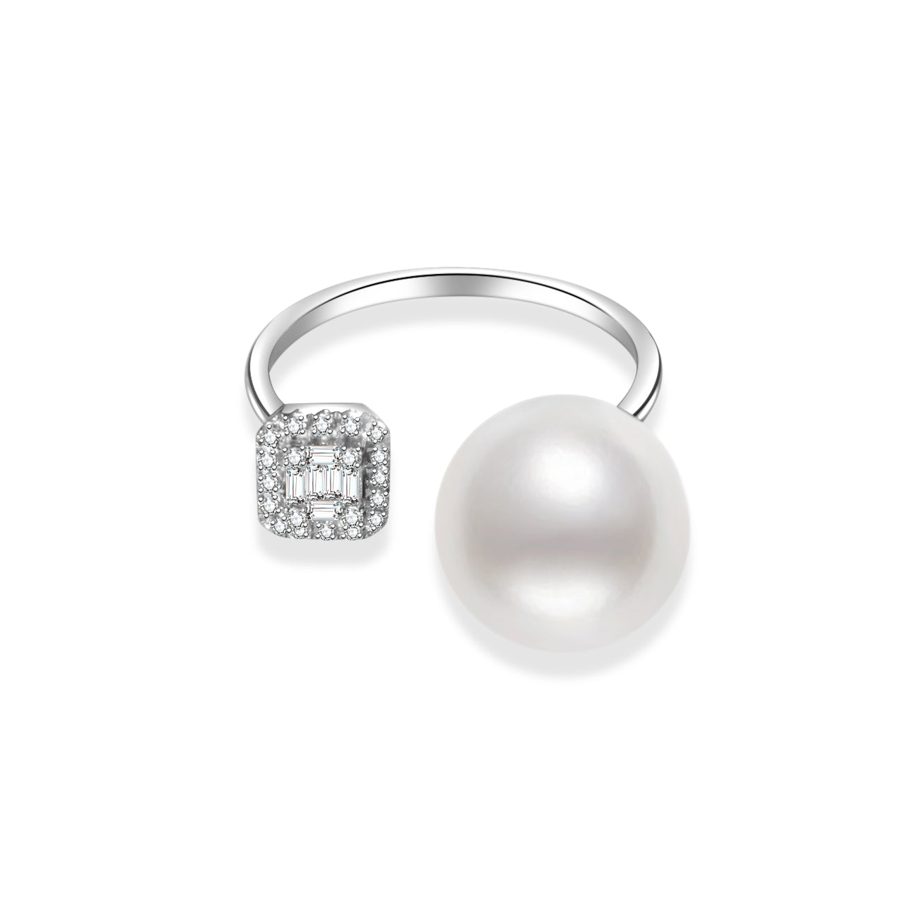18K Gold Edison Pearl Ring KR00089 - Elegant Pearl Jewelry for Women, Perfect for Weddings, Anniversaries & Special Occasions