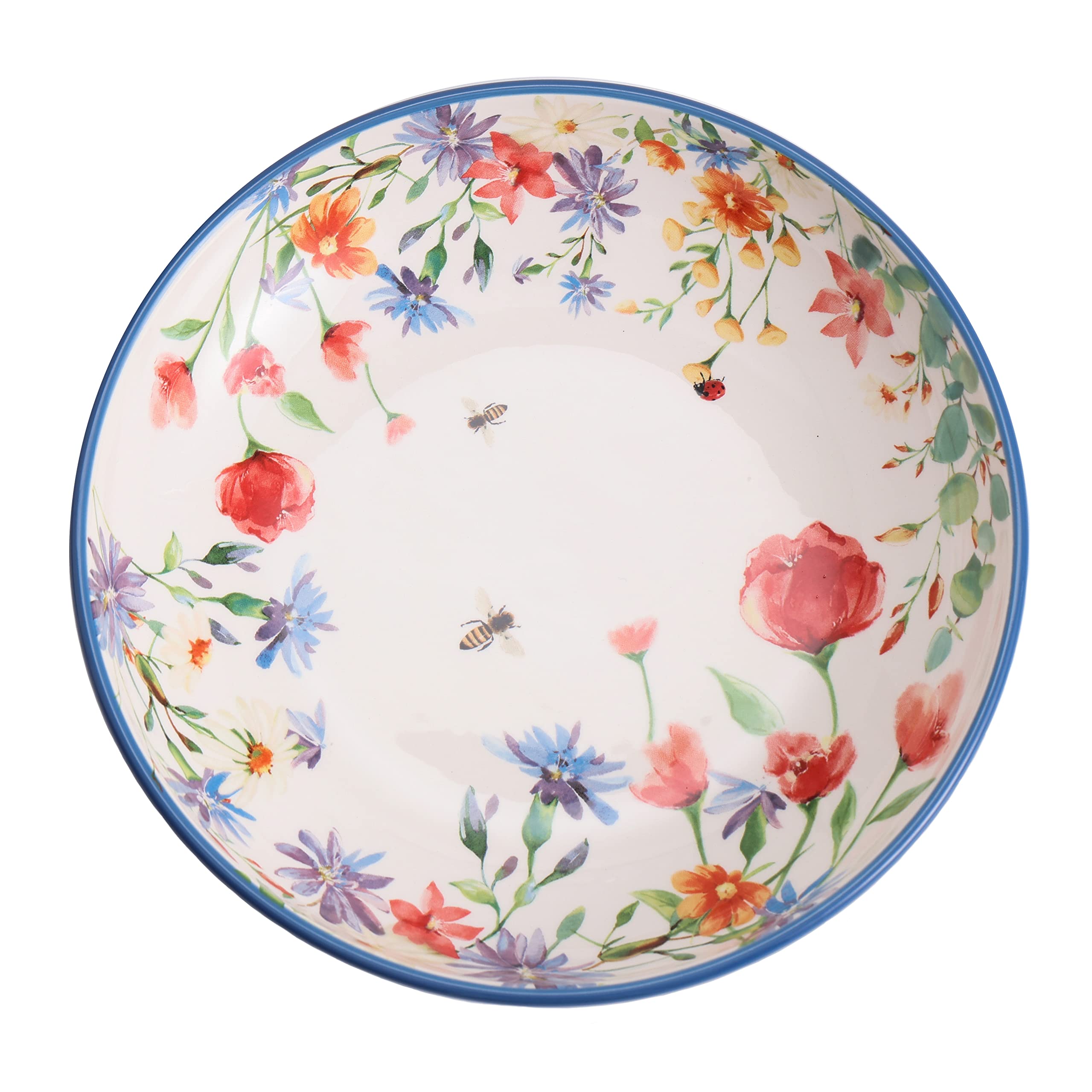 Bico Summer Provence 16-Piece Ceramic Dinnerware Set - Service for 4 Includes 11