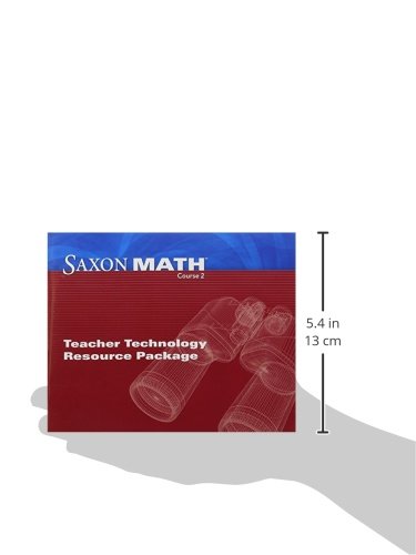 Saxon Math Course 2 Teacher Technology Pack - 7th Grade Math Curriculum Resources for Educators | Perfect for Classroom Instruction & Homeschooling