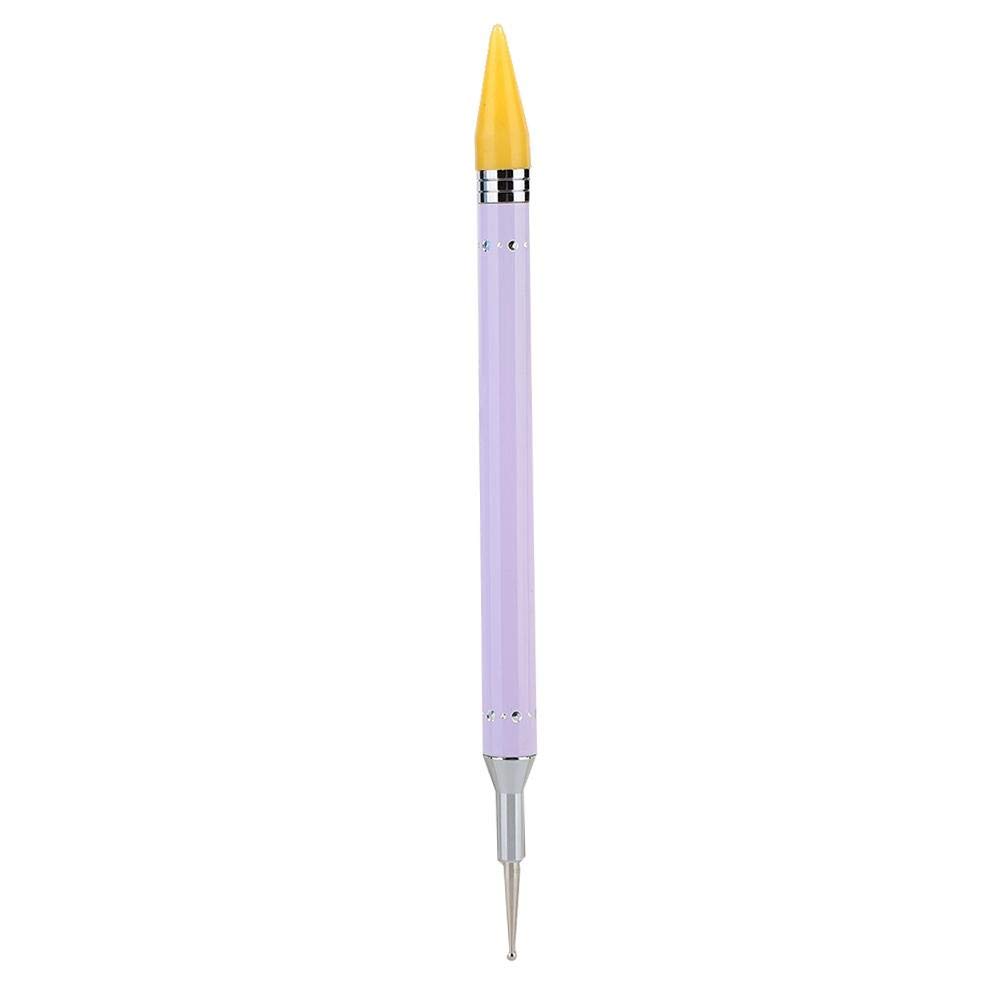 Dual Ended Nail Dotting Pen - Professional Nail Art Dotting Tool for Drawing, Painting & Wax Stone Picking - Candy Color Manicure Set for Salon & Home Use - Perfect for DIY Nail Designs & Professional Manicures