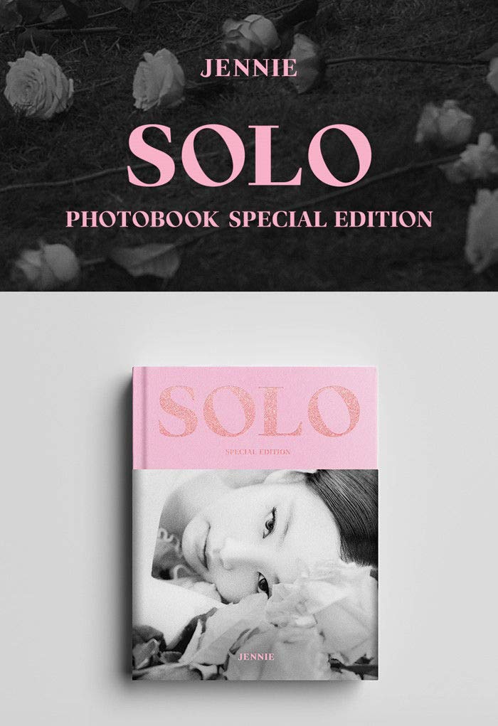 BLACKPINK JENNIE SOLO PHOTOBOOK SPECIAL EDITION - K-POP Collectible with Photo Book, Postcards, Photo Cards, Stickers & Tracking Number | Perfect for K-POP Fans, Gift Ideas & Merchandise Collection
