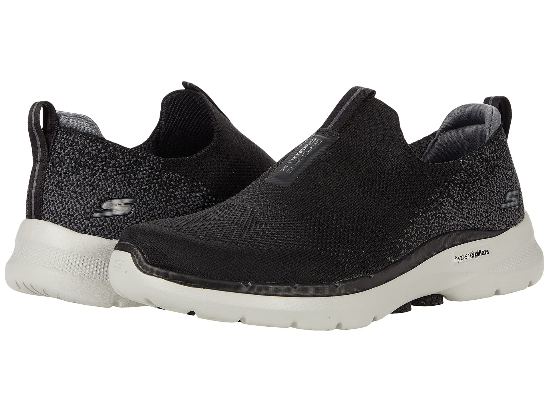 Skechers Men's Go Walk 6 - Stretch Fit Slip-On Athletic Walking Shoes for Comfort & Performance | Ideal for Walking, Travel & Everyday Wear