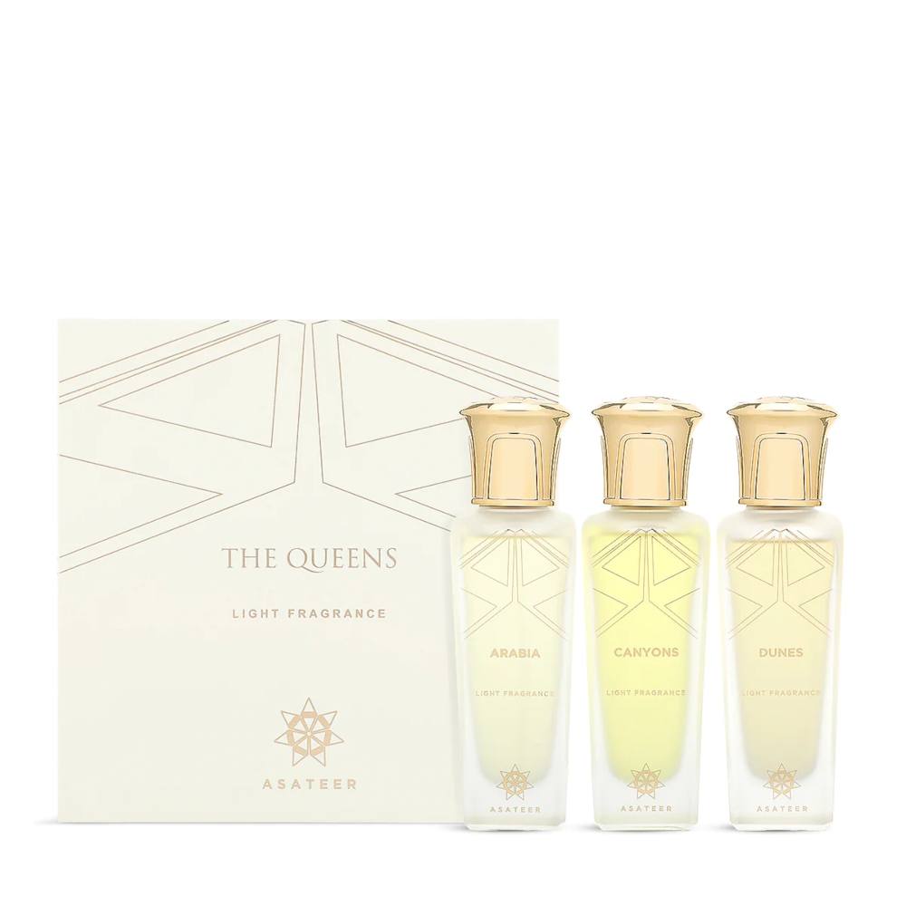 Queen's EDP Perfume Set - 3 x 50ml Floral Fragrance for Women | Gift Set for Her, Day & Night Wear, Special Occasions