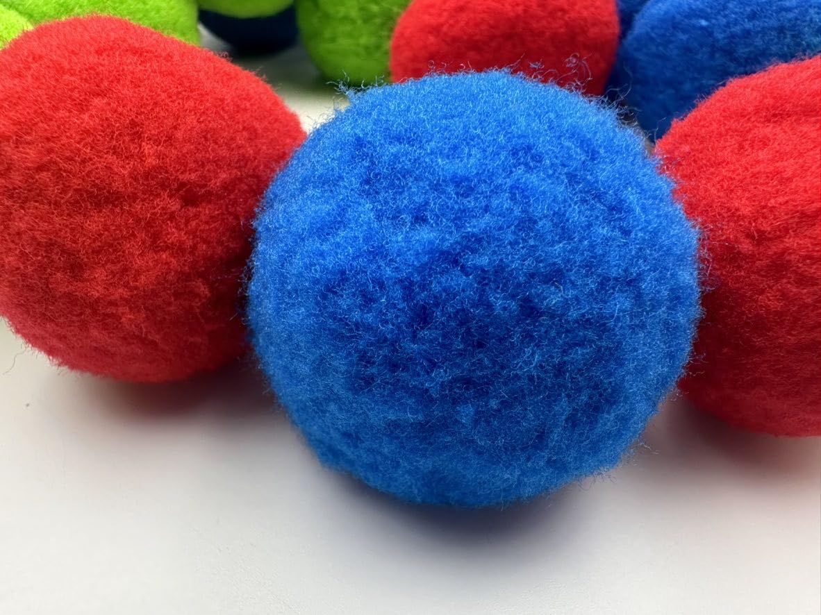 HPiano Reusable Water Bombs Set of 30 - Colorful Sponge Balls for Kids, Teens & Adults - Perfect for Trampoline, Pool Parties & Summer Water Games
