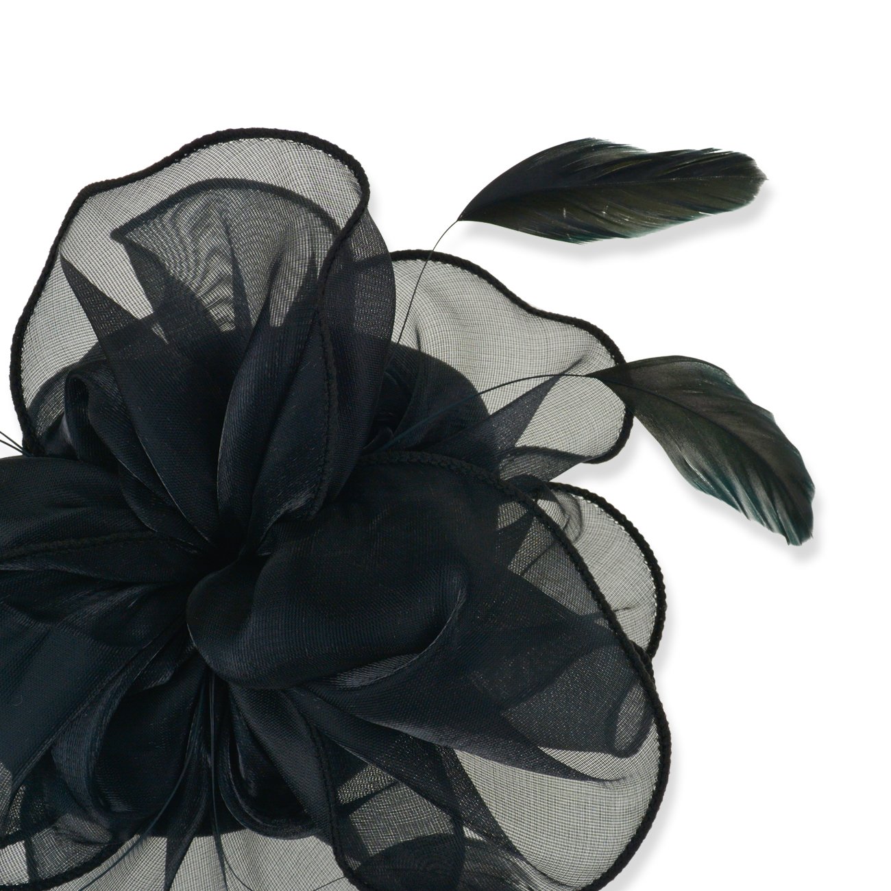 Elegant Women's Kentucky Derby Fascinator Hats with Flower, Headband & Clip - Tea Party Headwear for Women & Girls - Perfect for Weddings, Races & Special Events
