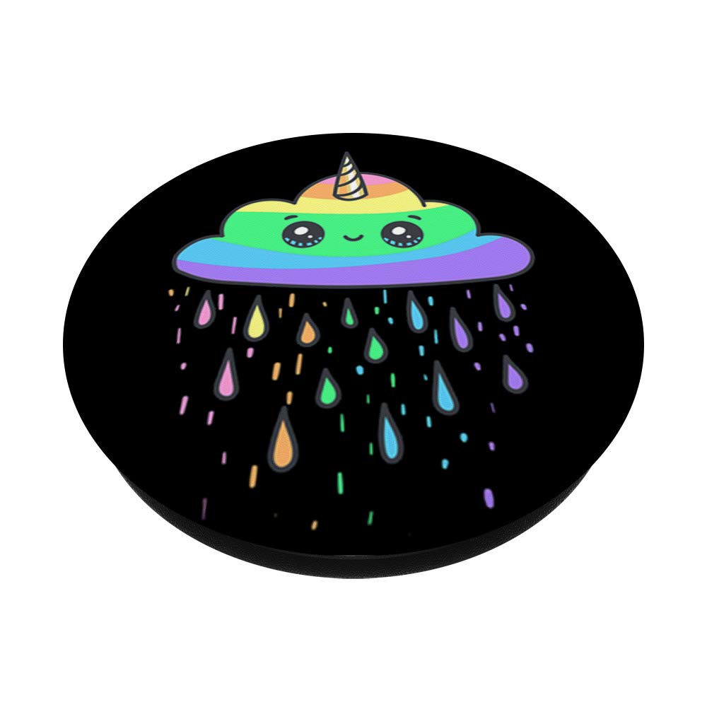 Rainbow Cloud Unicorn Phone Grip PopSocket - Cute Stretchable Stand for Phones & Tablets - Perfect Gift for Girls, Teens, Kids & Unicorn Lovers