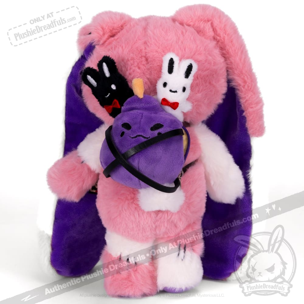 Plushie Dreadfuls Borderline Personality Disorder Rabbit - Soft Stuffed Animal Toy for Mental Health Awareness, Comfort & Therapy | Perfect Gift for BPD Support, Anxiety Relief & Emotional Healing