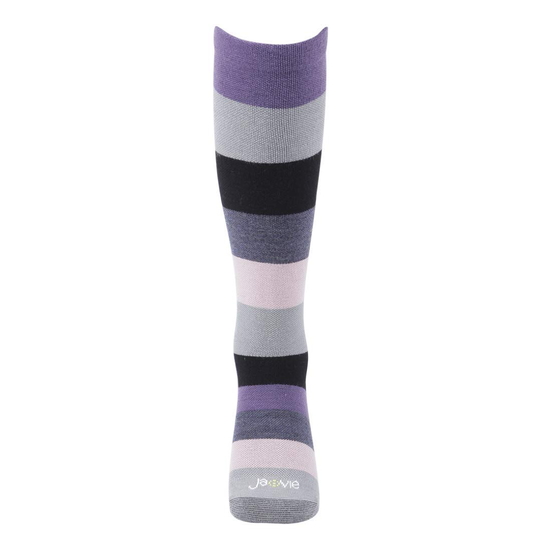 JAVIE 75% Merino Wool Compression Socks 15-20mmHg for Women & Men - Ultra Soft, Breathable & Odor-Resistant - Perfect for Running, Travel & Circulation Support
