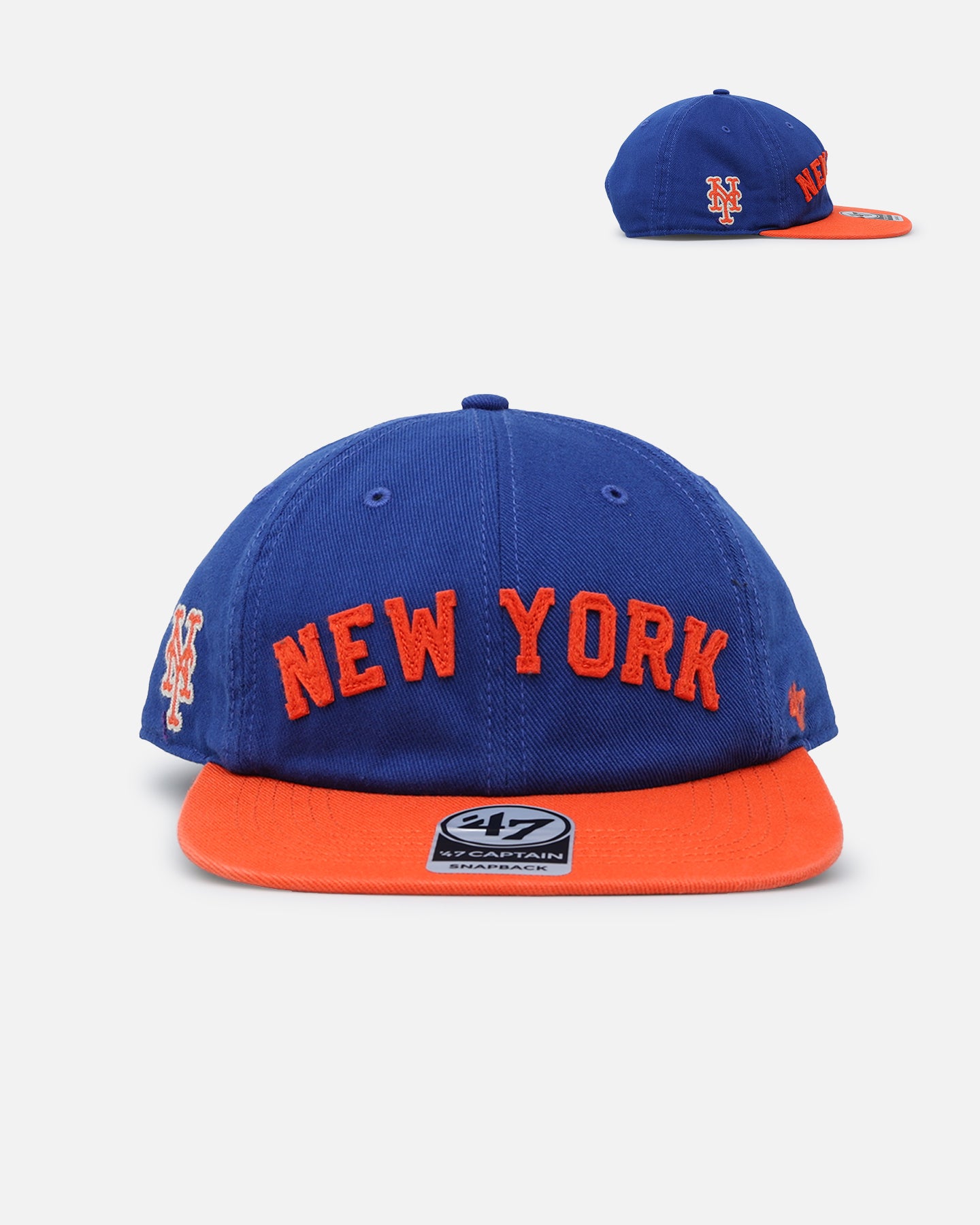 New York Mets 'Legacy 47 Captain RL' Snapback Hat - Adjustable Baseball Cap for Men & Women - Perfect for Baseball Games, Sports Events & Casual Wear
