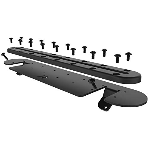 RAM Mounts Tough-Track for 2018-2023 Jeep JL/JLU/Gladiator RAM-DT-204-TRACK-A12U | Compatible with RAM Track Ball Bases | Off-Road & Adventure Gear Mounting Solution