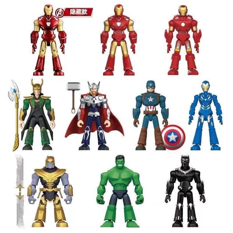 BLOKS 81110 Marvel Heroes Building Blocks Set - Superhero Toy for Kids & Collectors | Perfect for Creative Play, Gifts & Display
