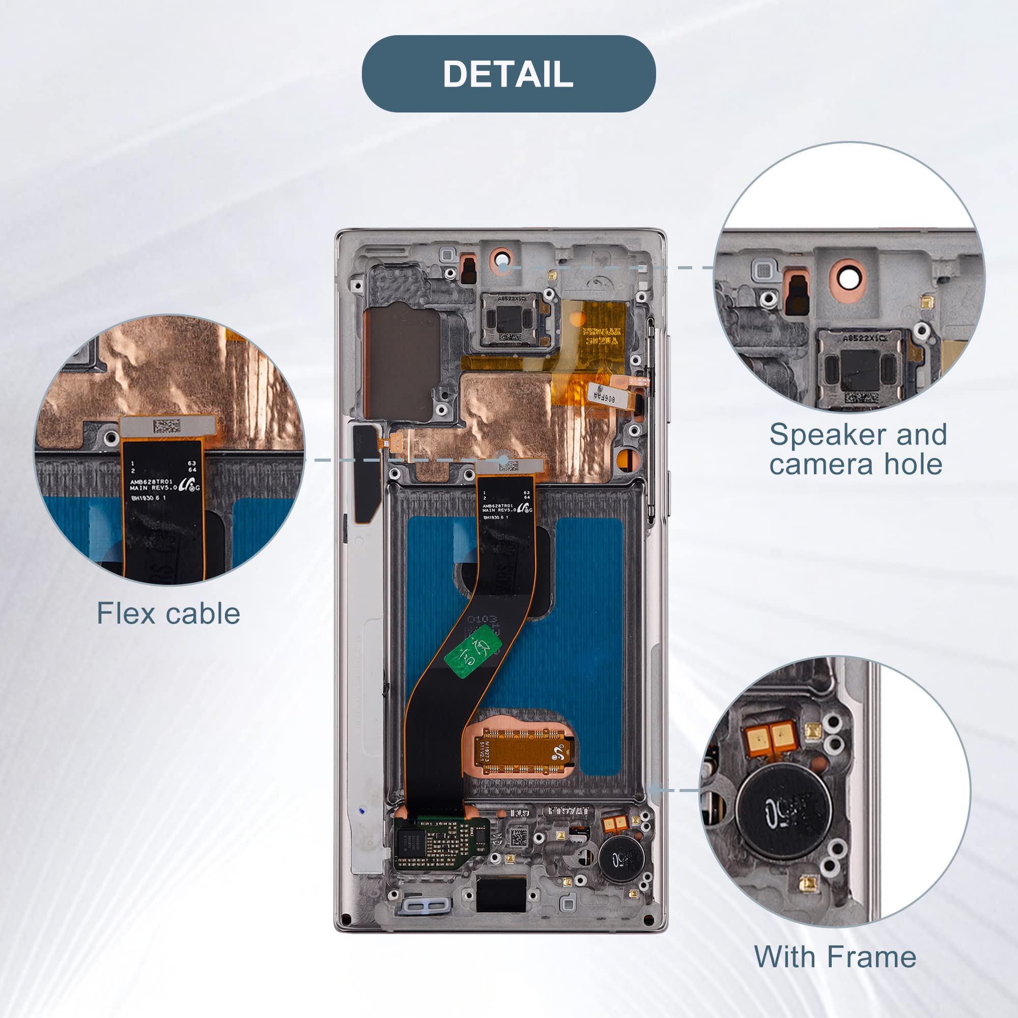 AMOLED Display Replacement for Samsung Galaxy Note10 SM-N970U SM-N970F/DS - 6.3