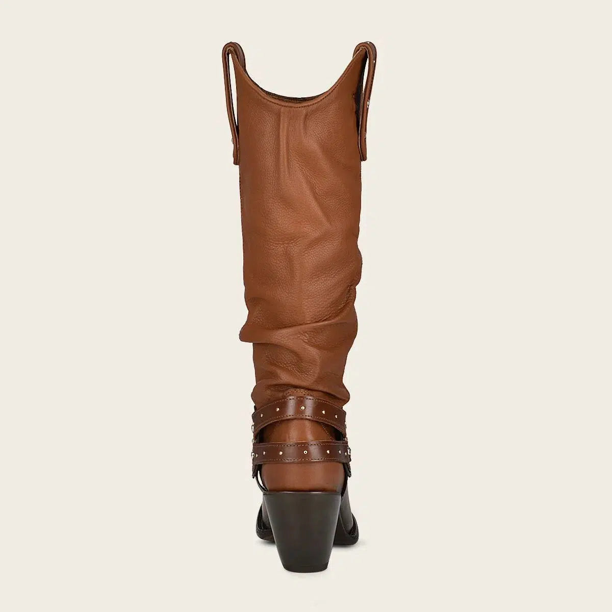 1Z41RS Women's Cuadra Golden Casual Cowgirl Leather Knee High Boots - Stylish Western Fashion for Rodeo, Country Dance & Everyday Wear