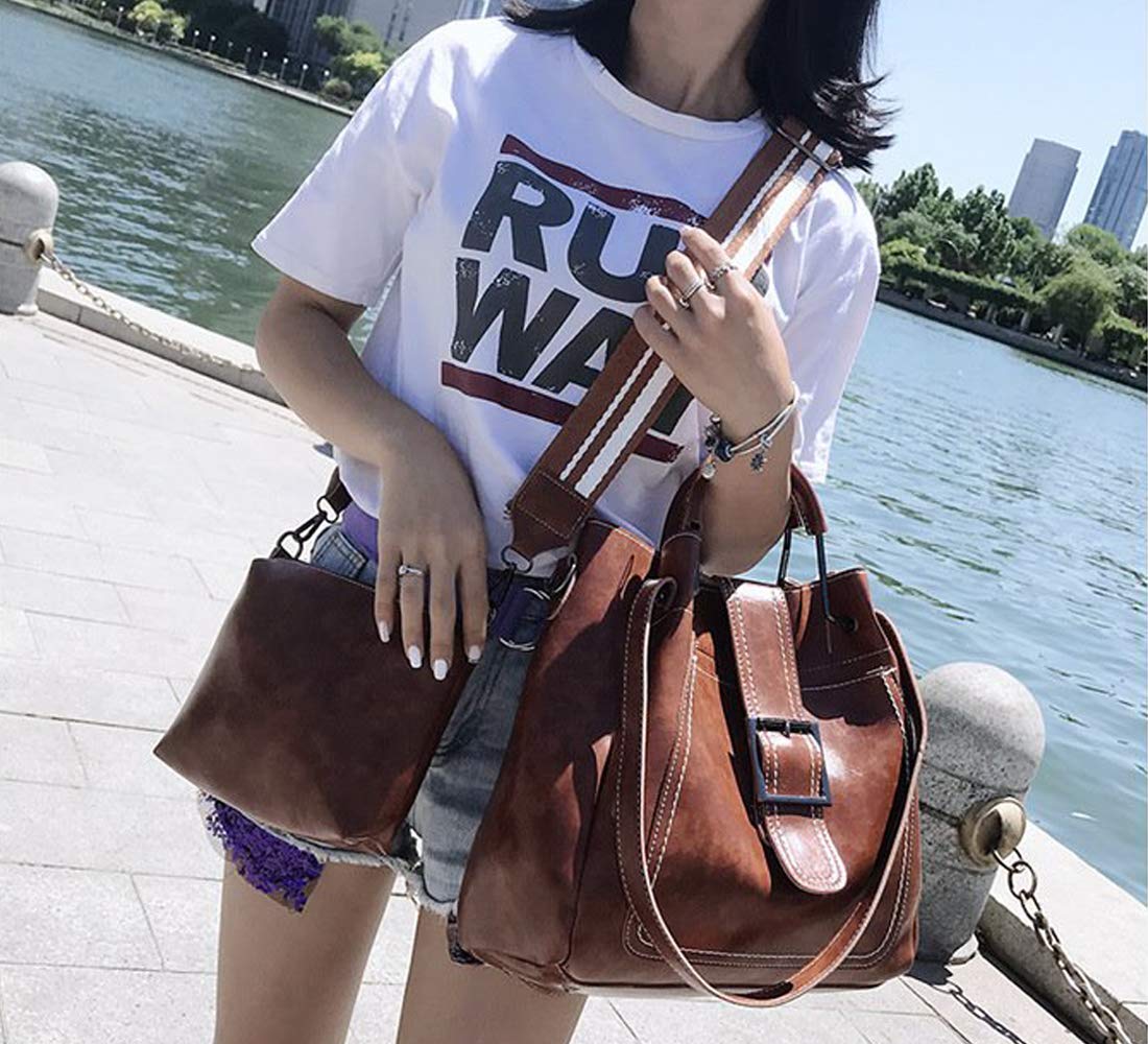 Women's 3-Piece Handbag Set - Shoulder, Tote & Crossbody Bags for Work & Travel